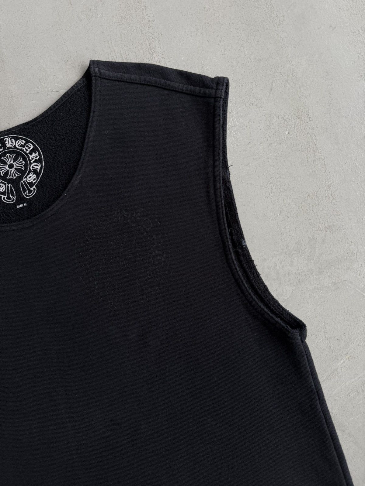Chrome Hearts Rare 90s - Cracked Horseshoe Cotton Vest Size US M / EU 48-50 / 2 - 6 Thumbnail