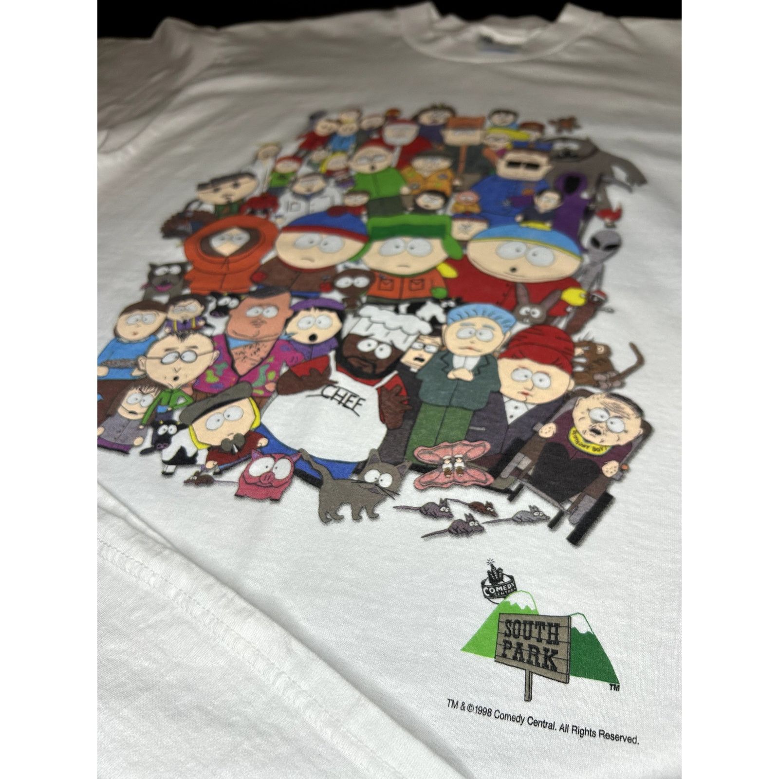 Vintage VTG 1998 Comedy Central South Park Characters Shirt Size XL Size US XL / EU 56 / 4 - 12 Thumbnail