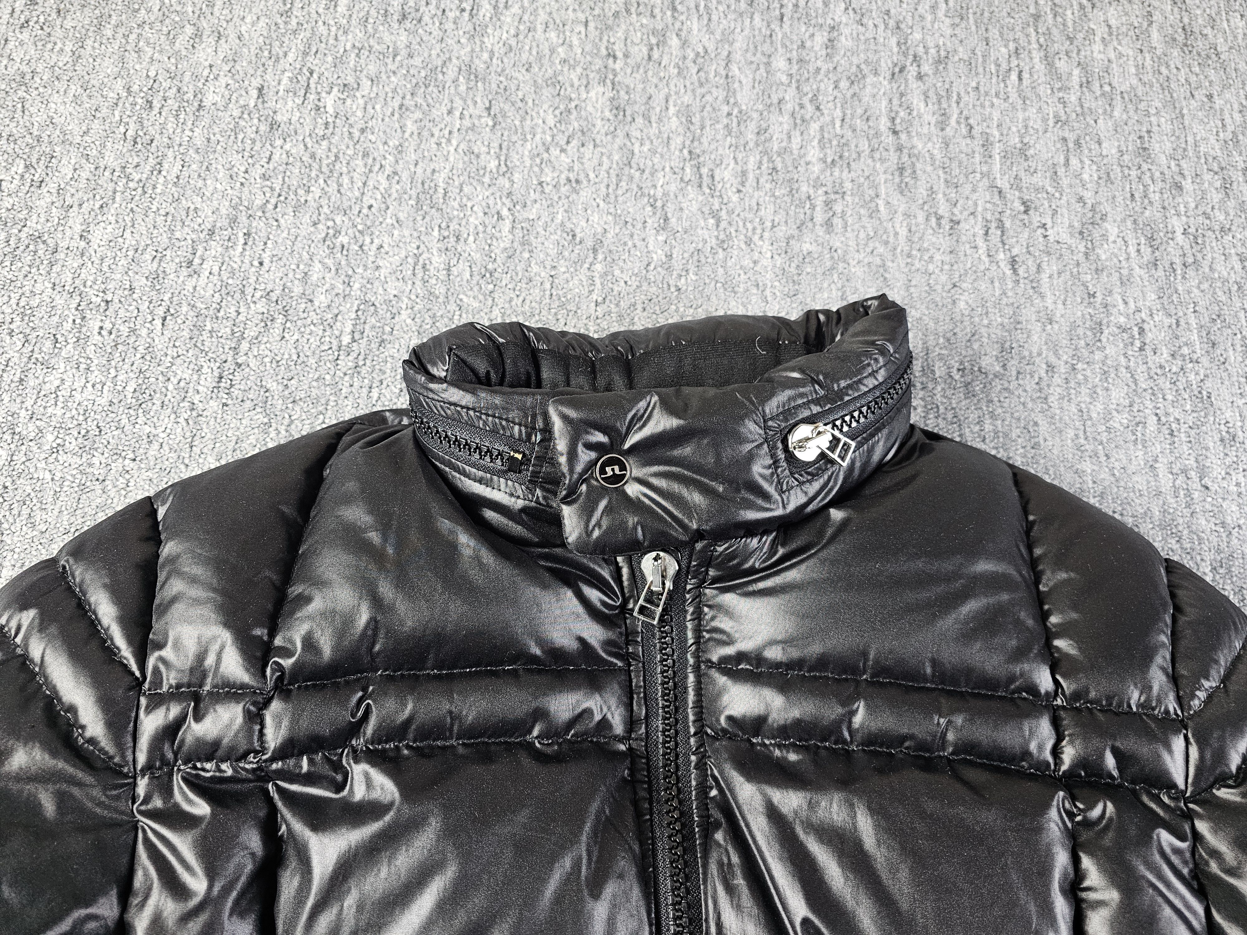 J.Lindeberg J.Lindeberg Down Jacket Men L Black Puffer Nylon Hooded Size US L / EU 52-54 / 3 - 12 Thumbnail