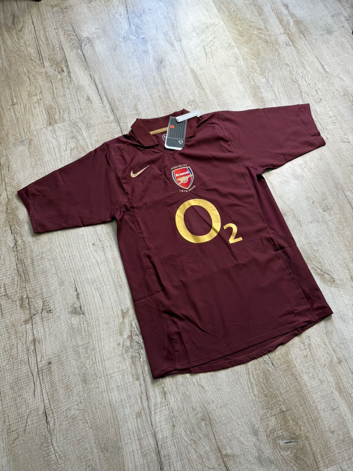 Nike Highbury Arsenal London 2005 2006 home football shirt S Men Size US S / EU 44-46 / 1 - 2 Thumbnail