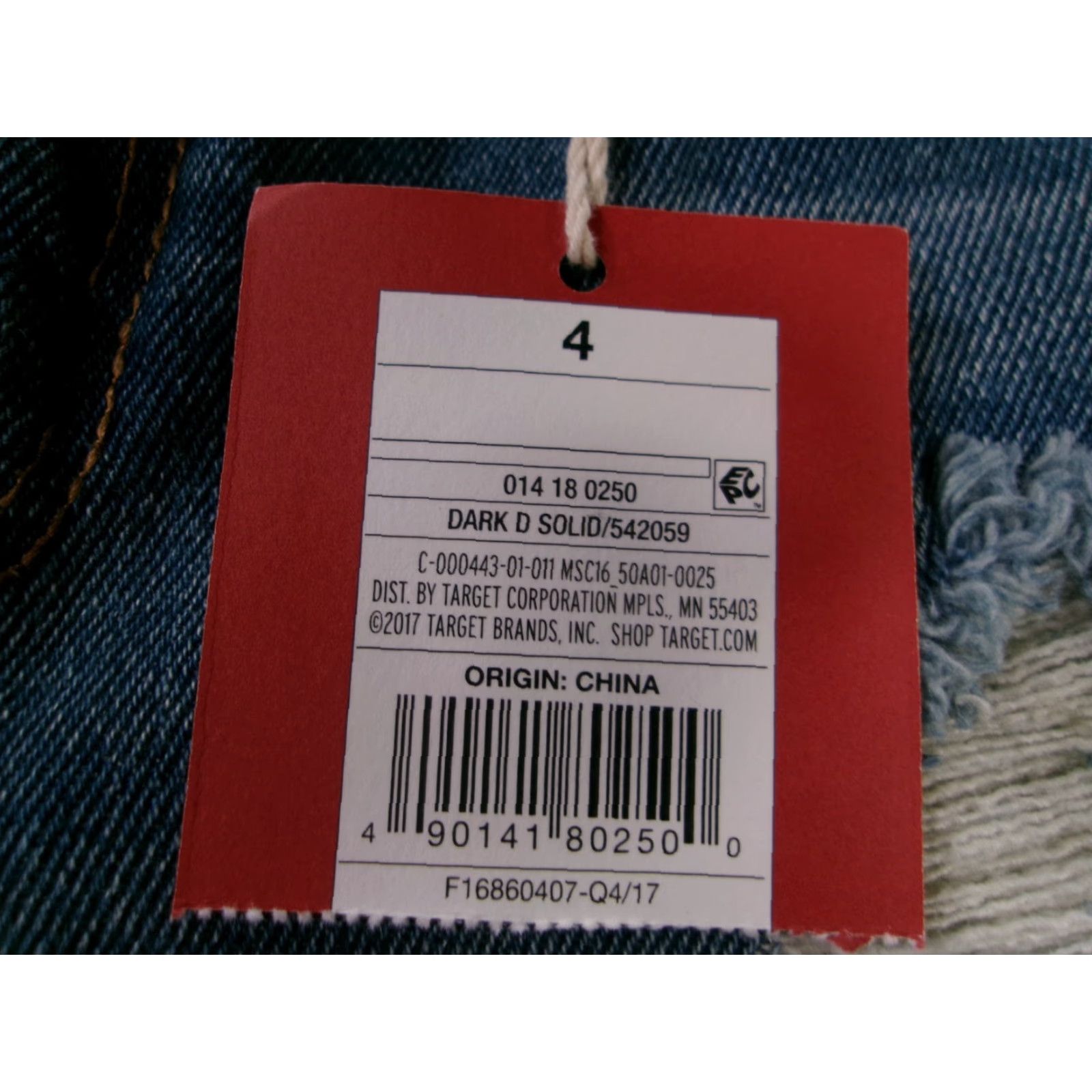 Mossimo Mossimo Cut Off Shorts Women 4 Blue Jorts Distressed Biker Daisy Duke Booty NEW Shirt Category? Size 27" / US 4 / IT 40 - 5 Thumbnail