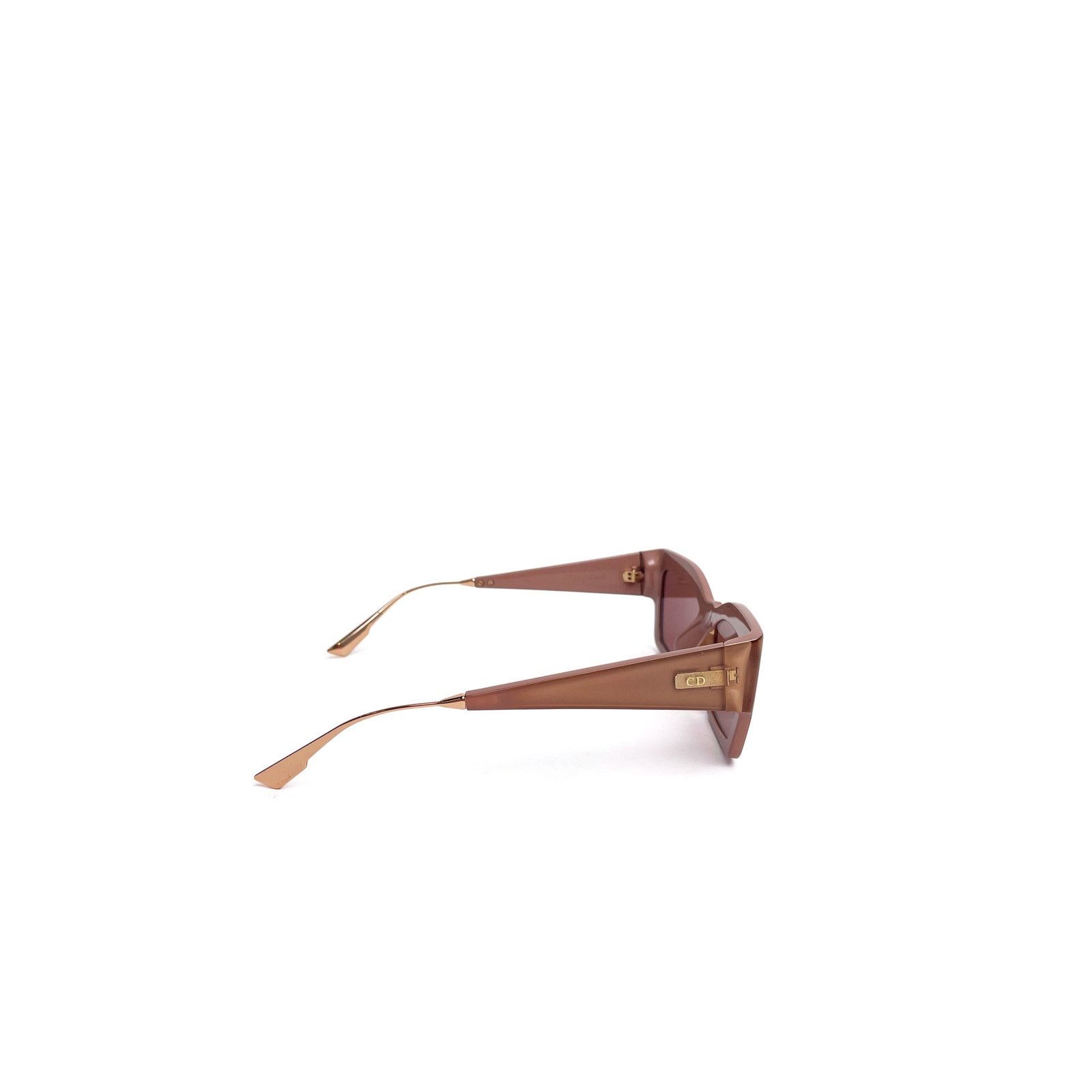 Dior Beige Reflective Sunglasses Size ONE SIZE - 3 Thumbnail