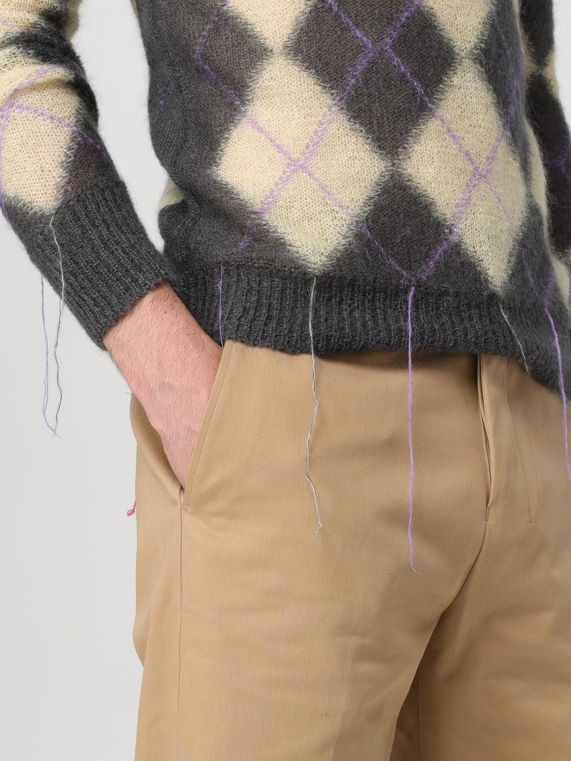 Marni o1w1db11125 Sweater in Grey/Beige Size US M / EU 48-50 / 2 - 4 Thumbnail
