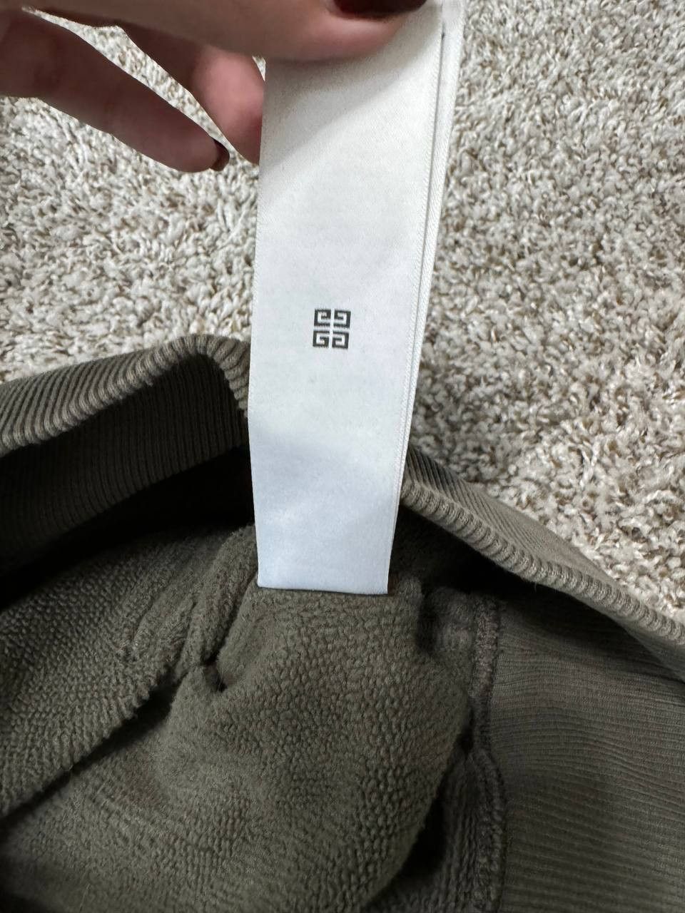 Givenchy Givenchy Chito Collared Dog Oversized Hoodie Military Green Size US M / EU 48-50 / 2 - 11 Thumbnail
