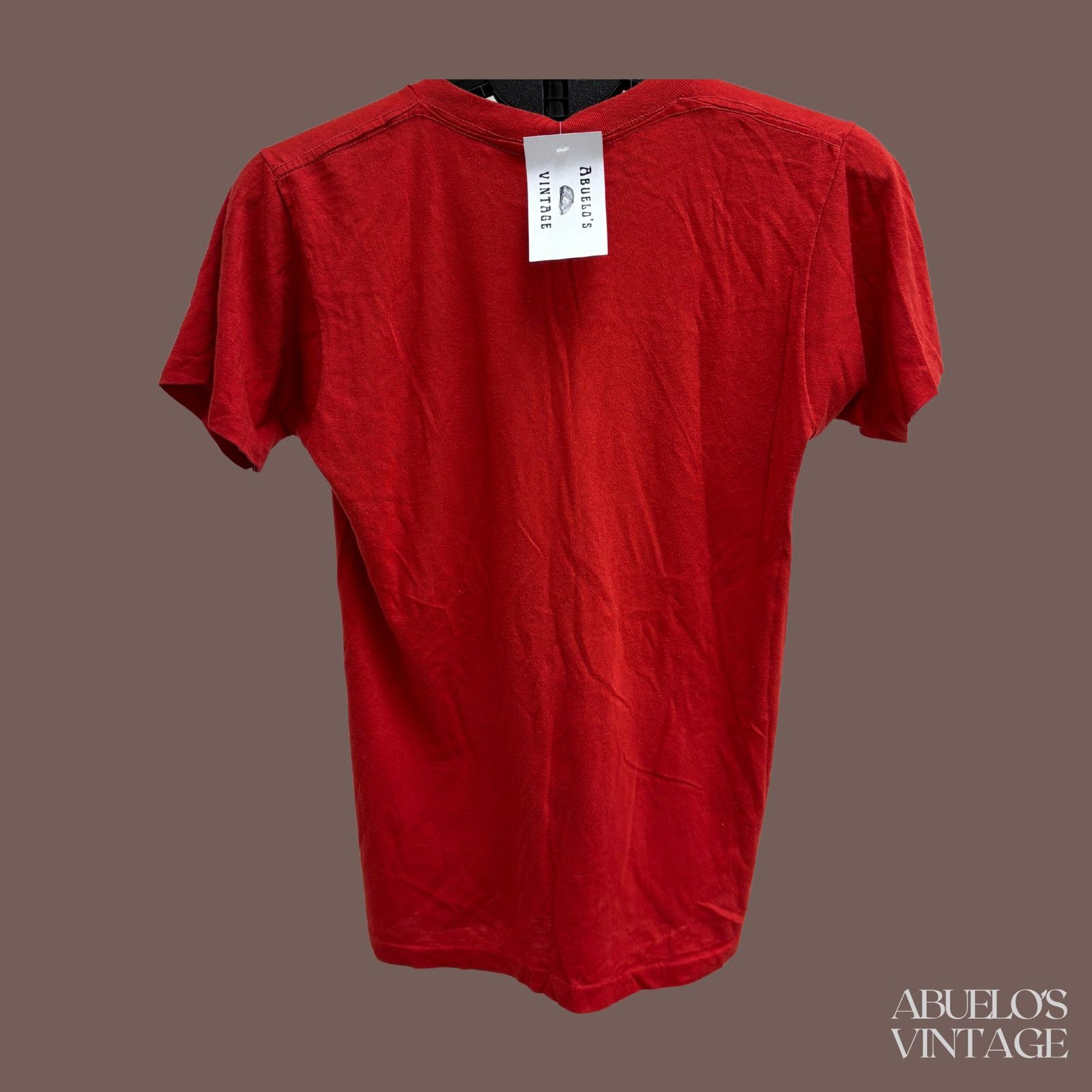 Vintage VTG 80s Graphic Tee | Screen Stars Red | Balletcore Size US M / EU 48-50 / 2 - 4 Thumbnail