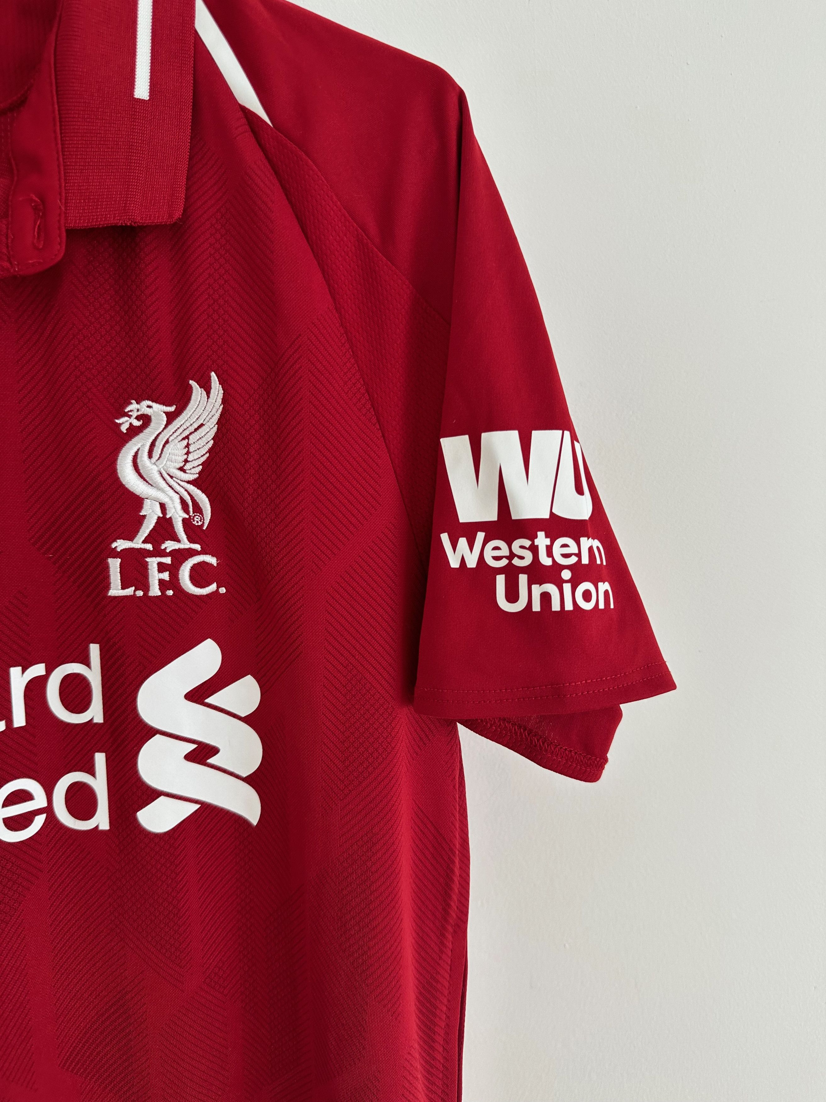 New Balance 2018 New Balance Liverpool Home soccer shirt jersey Size US S / EU 44-46 / 1 - 5 Thumbnail