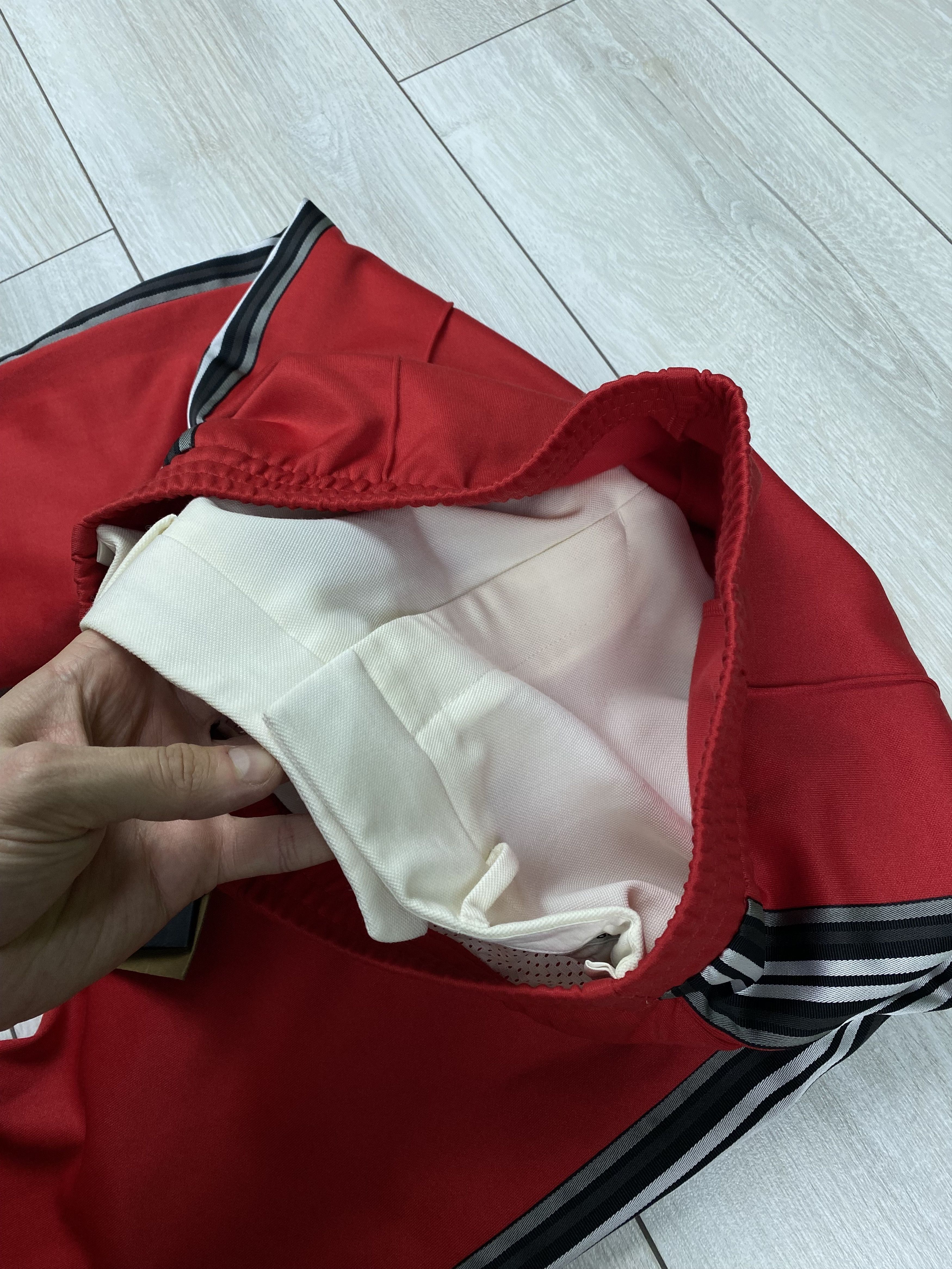 Burberry Burberry Stripe Detail Double-Waist Jersey Trackpants pants Size 24" / US 00 / IT 34 - 8 Thumbnail