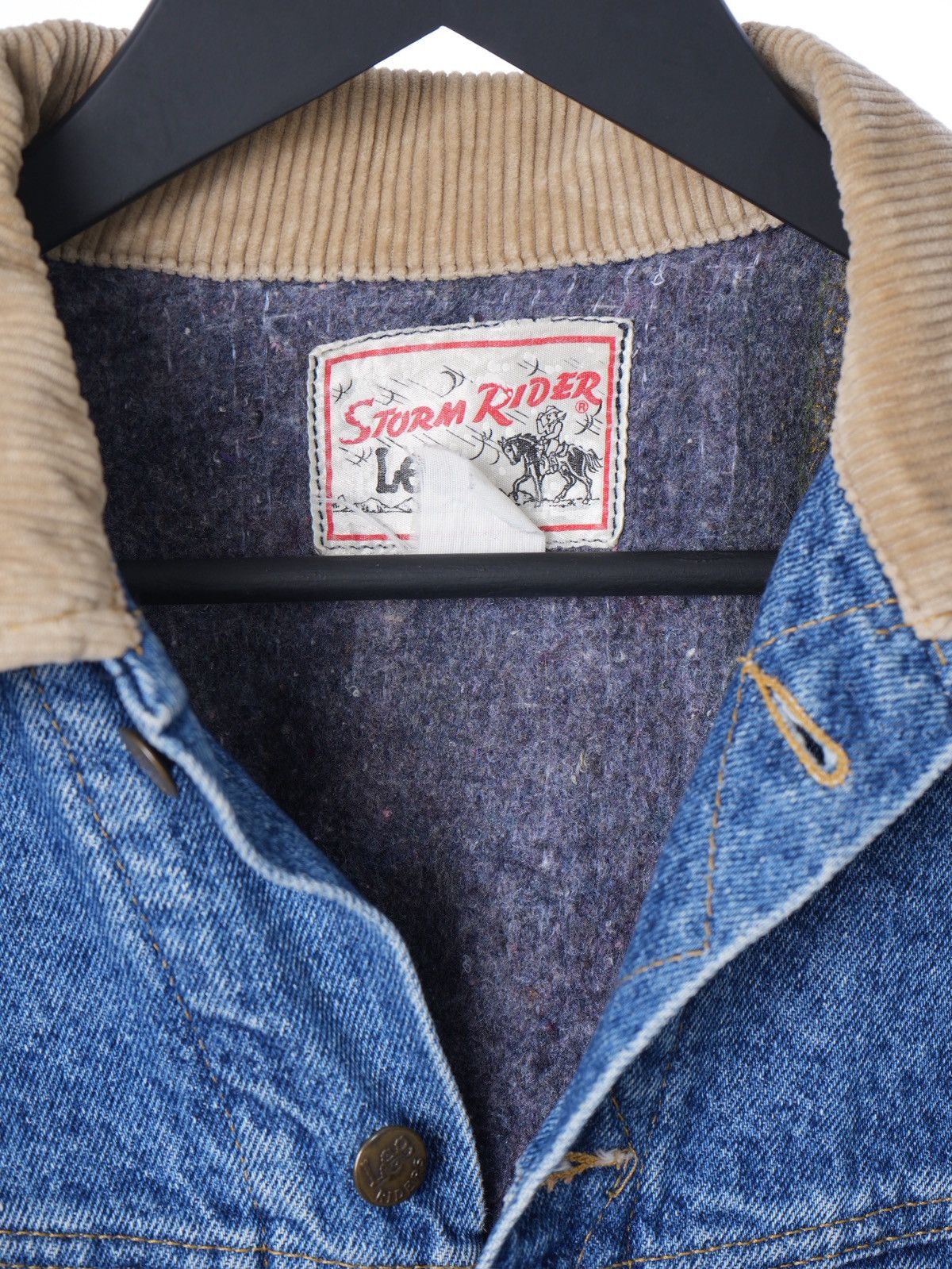 Lee Vintage 80s Lee Storm Rider Blanket Lined Jacket M-L Size US M / EU 48-50 / 2 - 4 Thumbnail