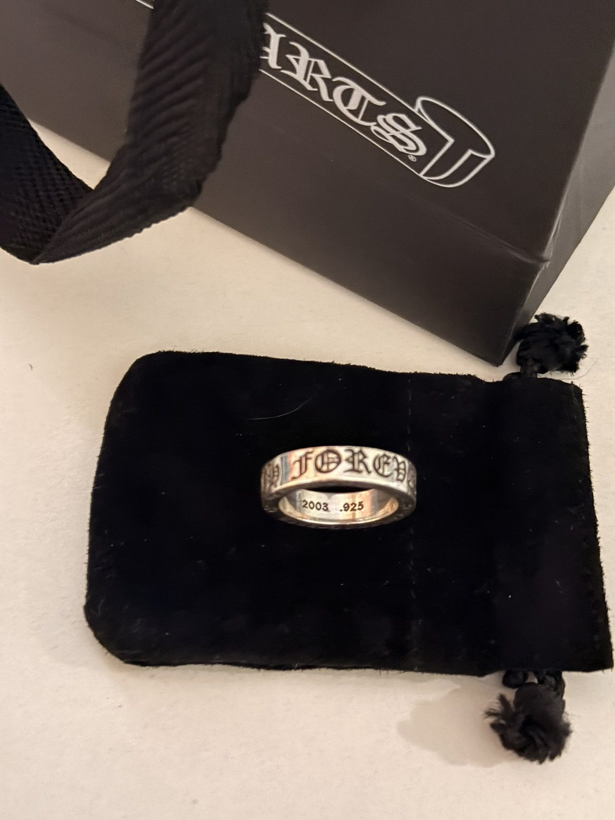 Chrome Hearts 9 Chrome Hearts Spacer Ring Size ONE SIZE - 10 Thumbnail