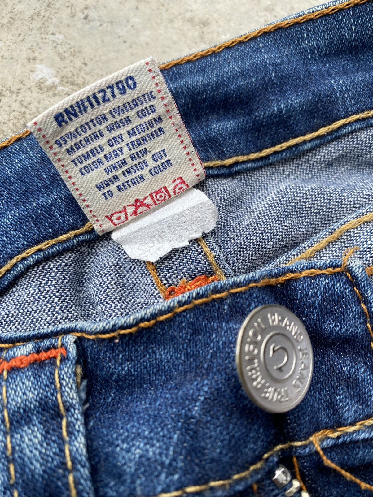 True Religion Vintage True Religion Bootcut Flare Jeans Size 28" / US 6 / IT 42 - 12 Thumbnail