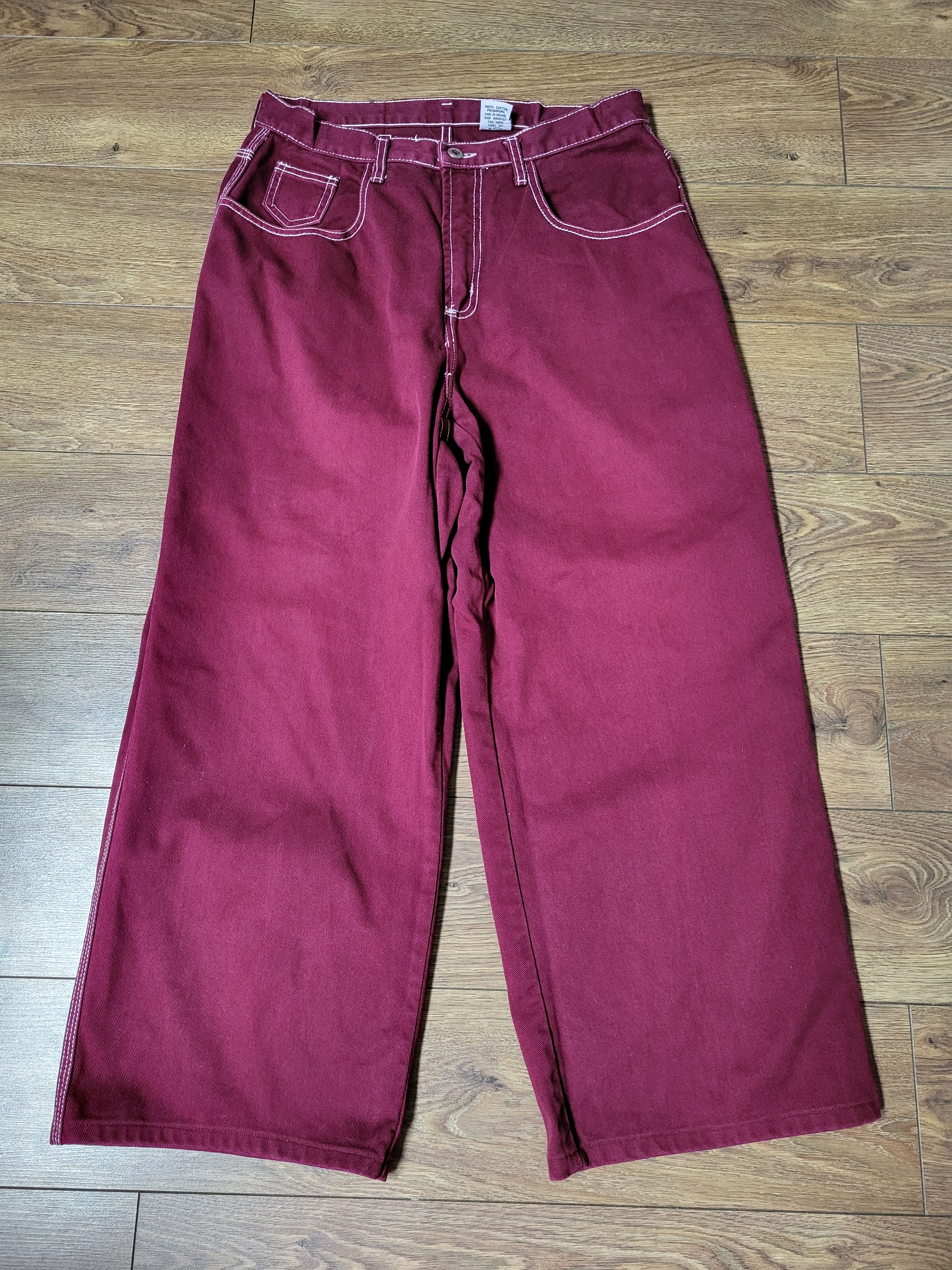 Other vintage 90s bagy rap / hip hop / skate jeans made in USA Size US 32 / EU 48 - 4 Thumbnail
