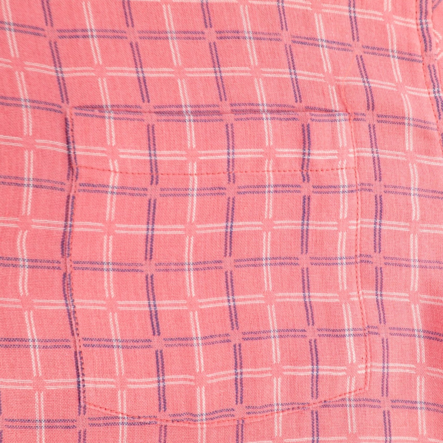 Tommy Bahama Tommy Bahama Shirt Men Large Pink Plaid Hawaiian Silk Blend Camp Button Up Aloha Size US L / EU 52-54 / 3 - 3 Thumbnail