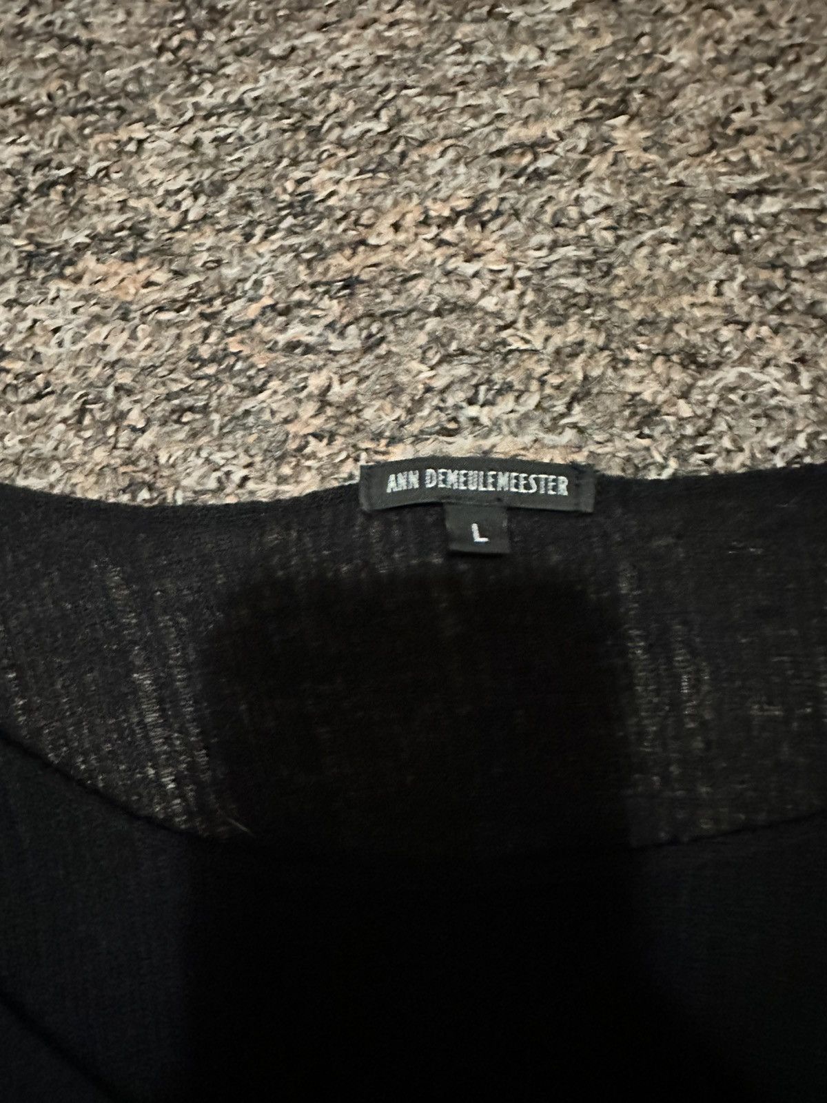 Ann Demeulemeester Ann demeulemeester mesh top avant garde Size US L / EU 52-54 / 3 - 2 Thumbnail