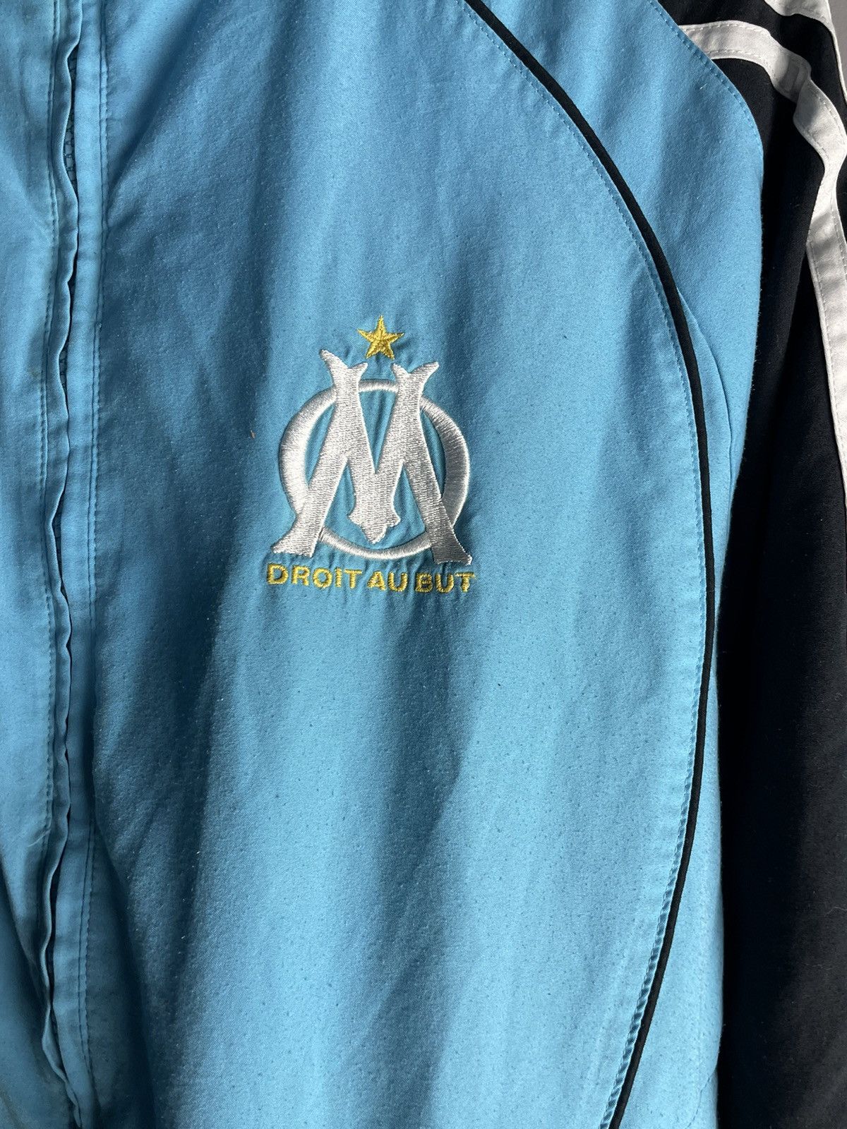 Adidas 2005 Adidas OM Olympique Marseille fleece pullover zip Size US XS / EU 42 / 0 - 4 Thumbnail