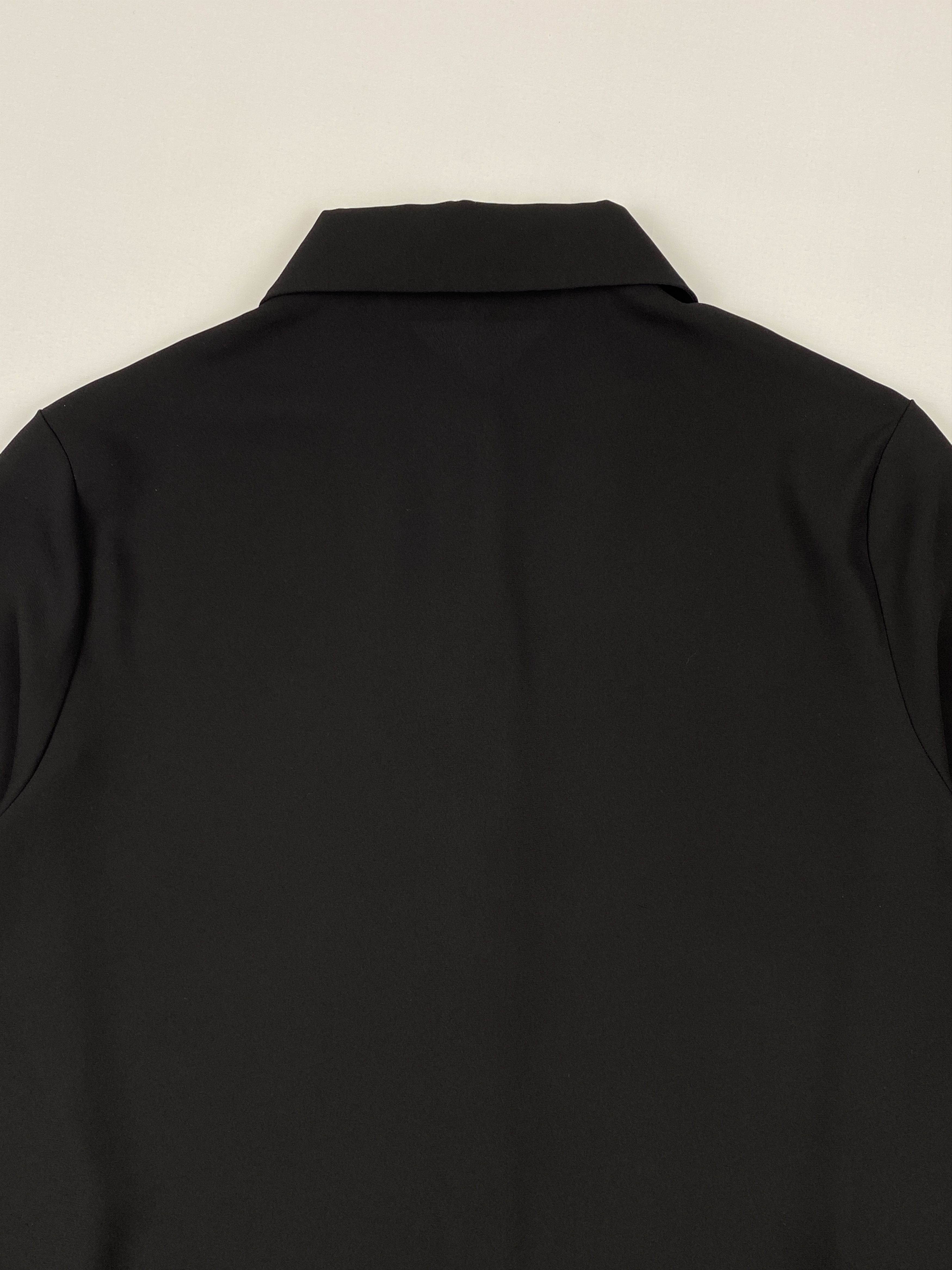 Uniforms Pleated Sleeves Long Sleeve Blouse