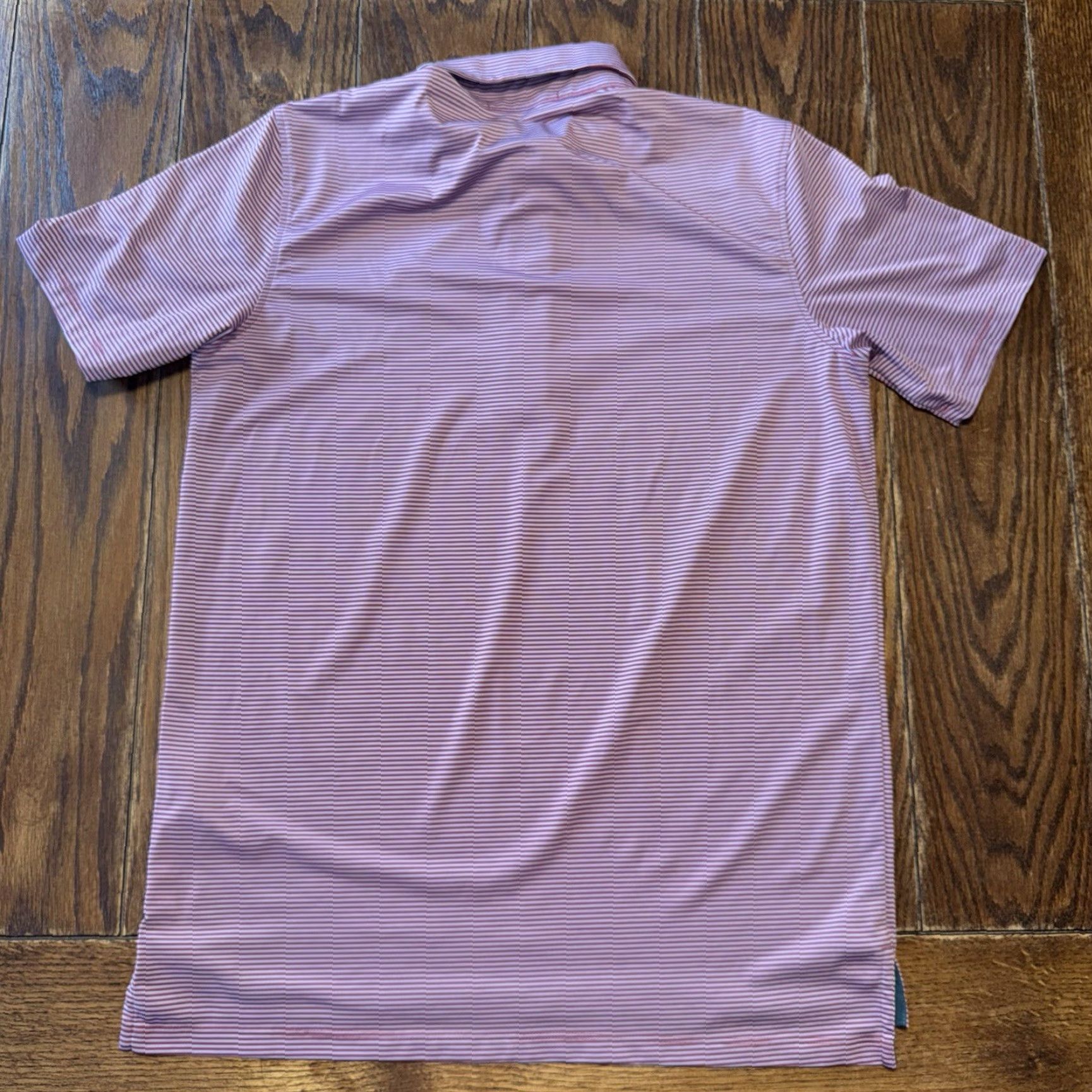 Vintage VINTAGE not applicable here; Greyson Polo Shirt AOP Mens Medium Wolf Logo B 1908 Green White Snakes Purple Size US M / EU 48-50 / 2 - 7 Thumbnail