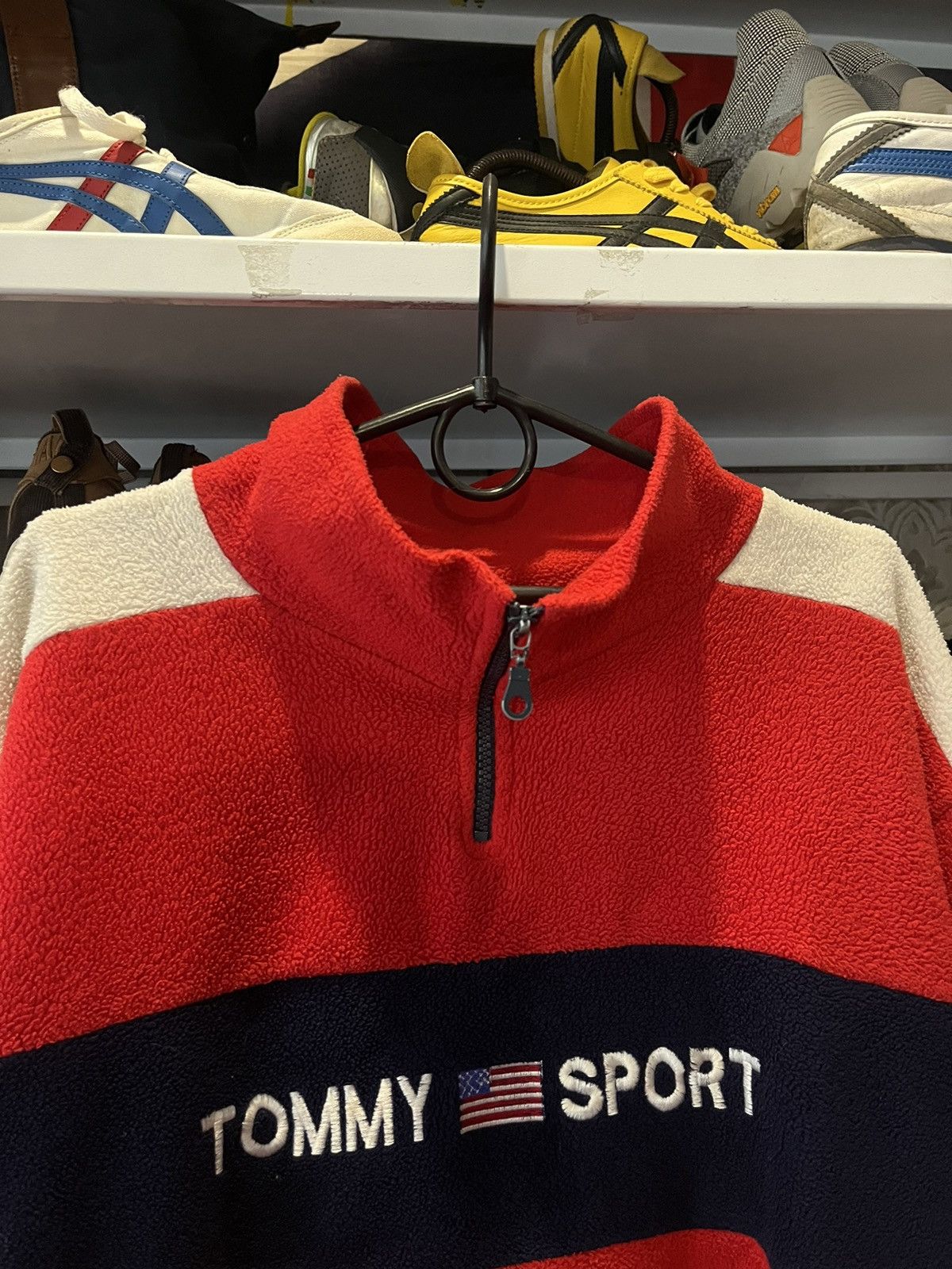 Tommy Hilfiger Mens Fleece Jacket Tommy Sport Hilfiger Vintage Size L Size US XL / EU 56 / 4 - 7 Thumbnail