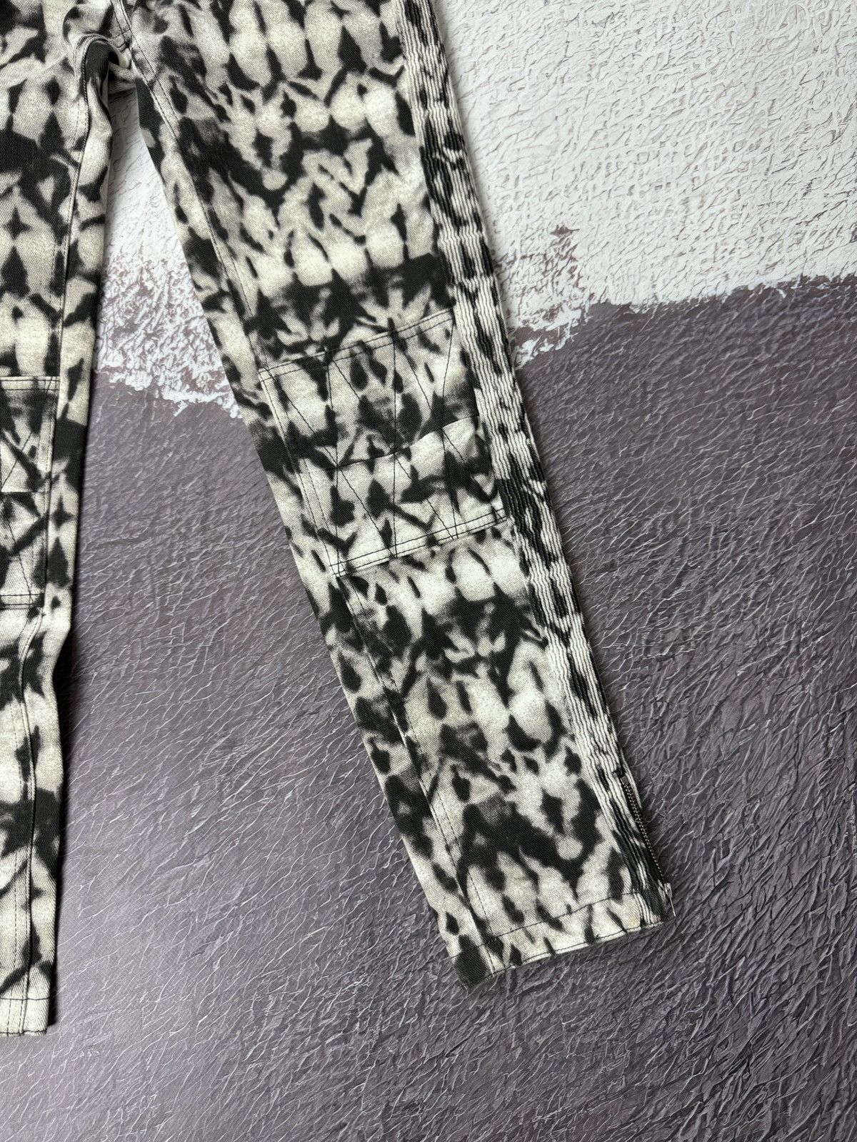H&M Isabel Marant Pour H&M Jeans Biker Moto Pants Skinny Size 30" / US 8 / IT 44 - 5 Thumbnail