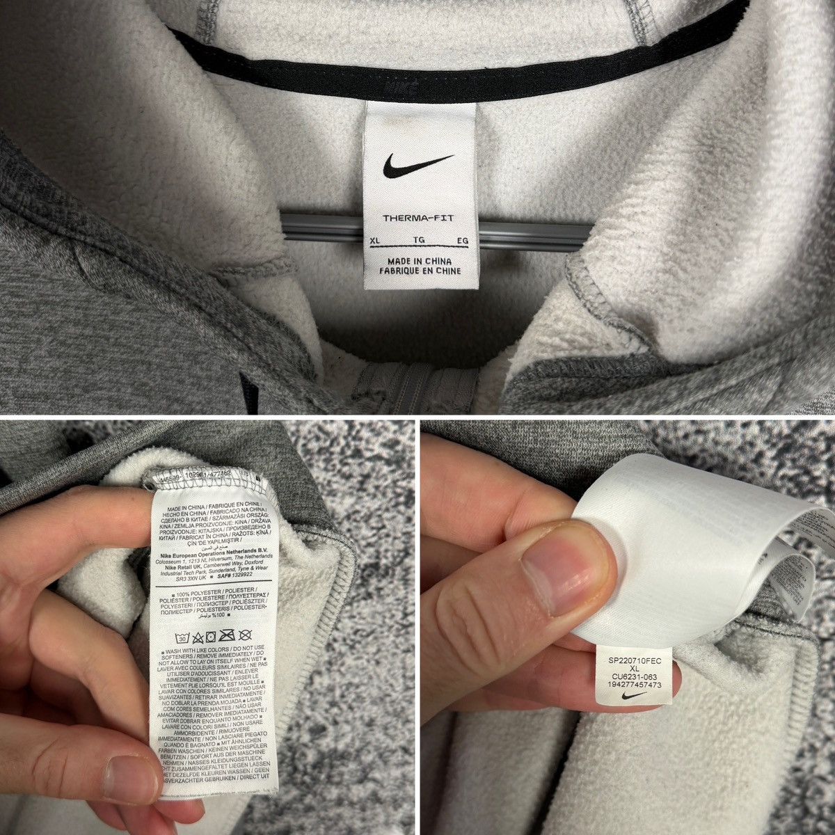 Nike Nike Therma Tracksuit Set Hoodie Joggers Swoosh Logo XL Size US XL / EU 56 / 4 - 7 Thumbnail