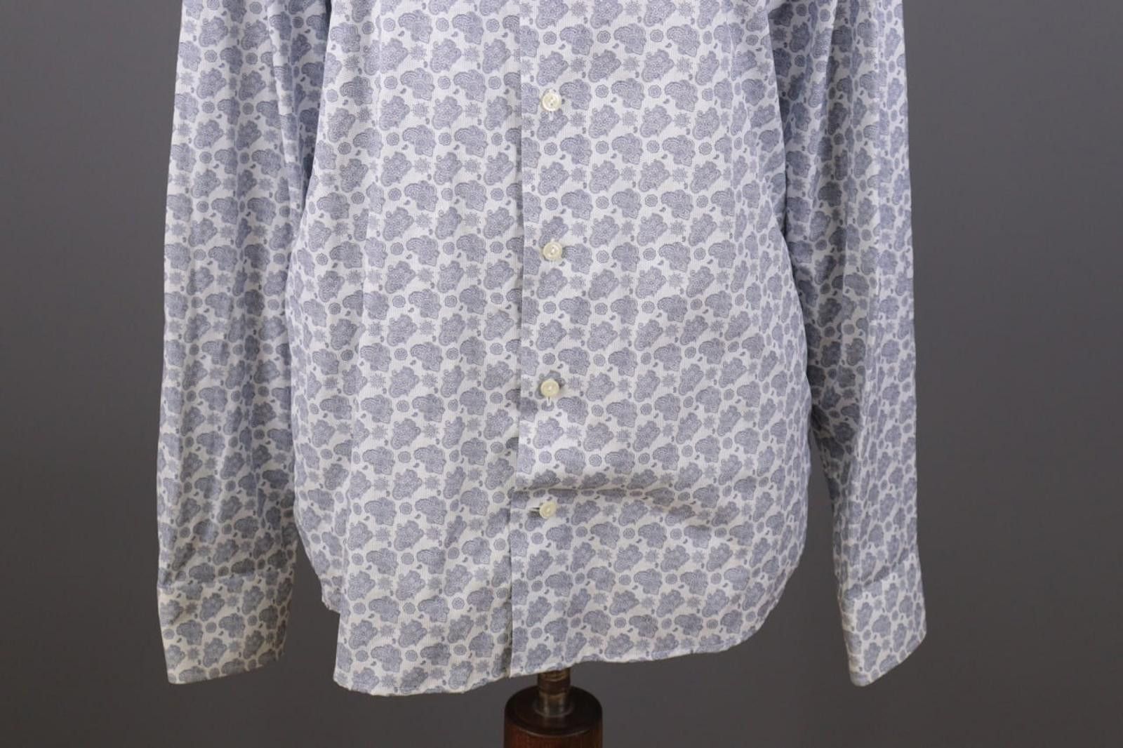 Eton Eton Multicolor Geometric Collared Front Shirt Dress Size 41 Size M / US 6-8 / IT 42-44 - 2 Thumbnail