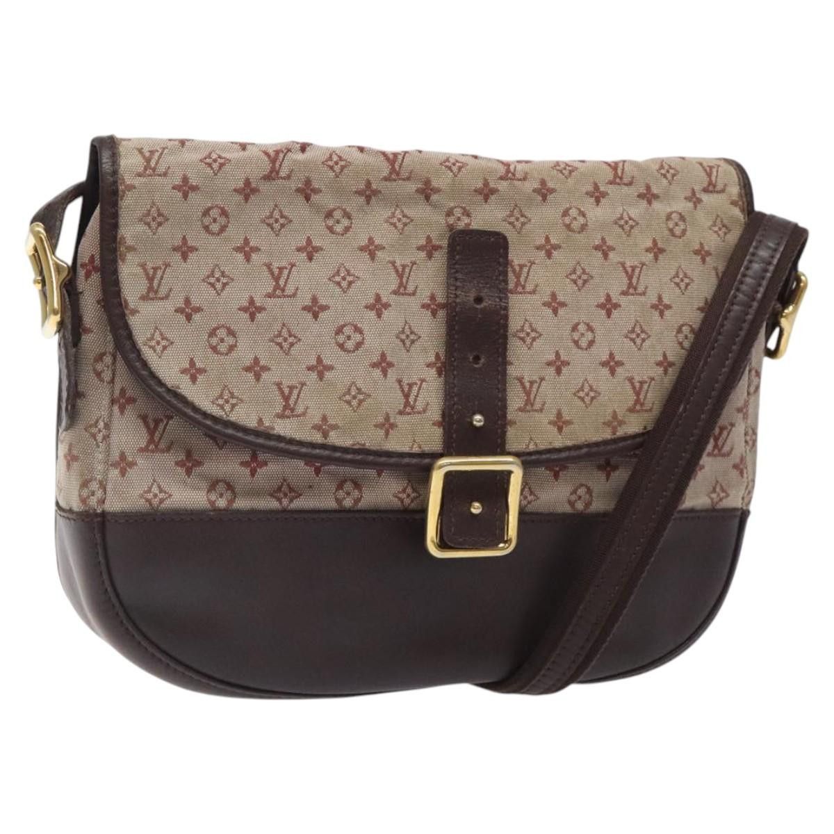 Louis Vuitton Monogram Mini Belanger Shoulder Bag Red M92171 Lv Auth Sw667, Women's