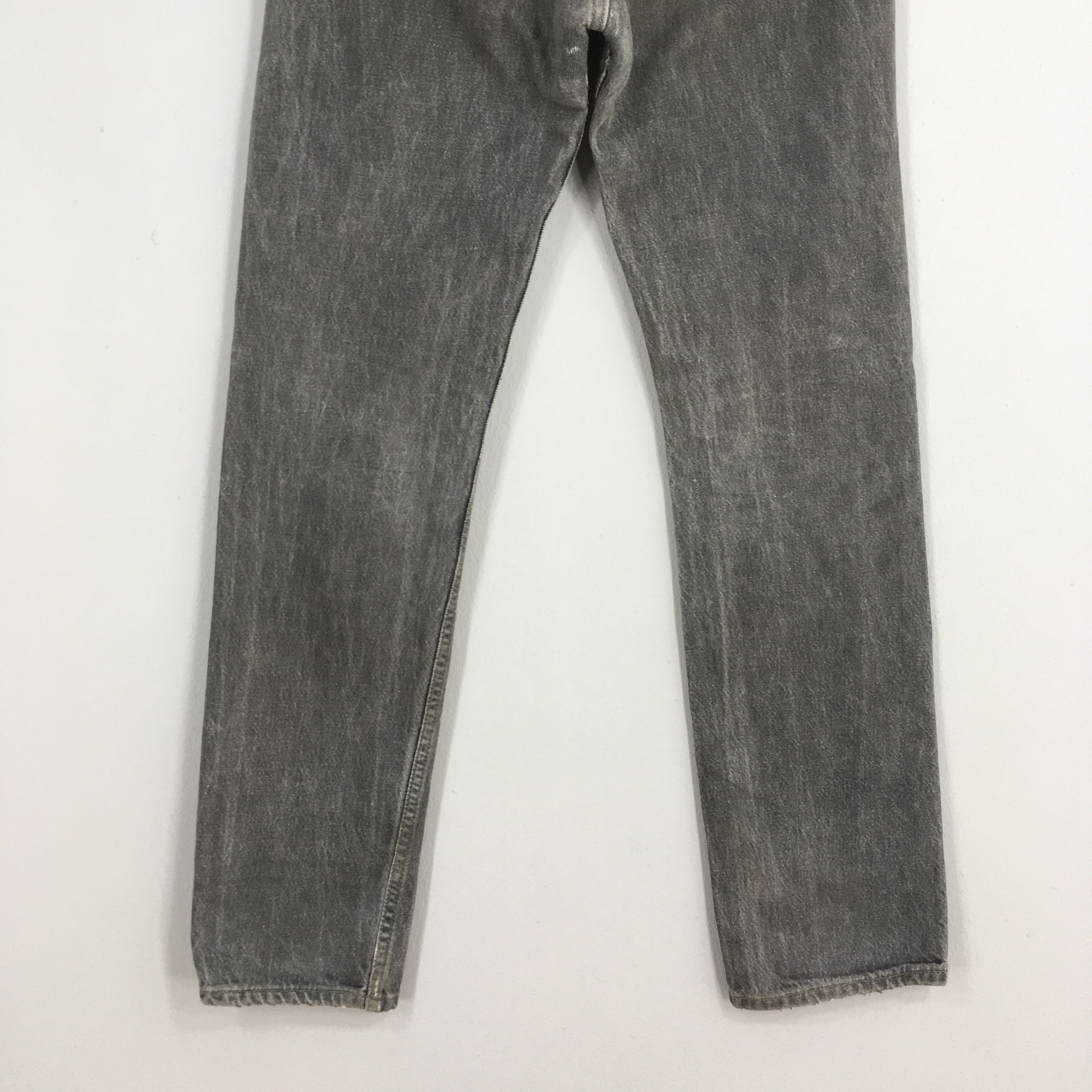 Levi's Size 30x30Vintage 90s Levi's 501 Faded Black Jeans S649 Size US 30 / EU 46 - 10 Thumbnail
