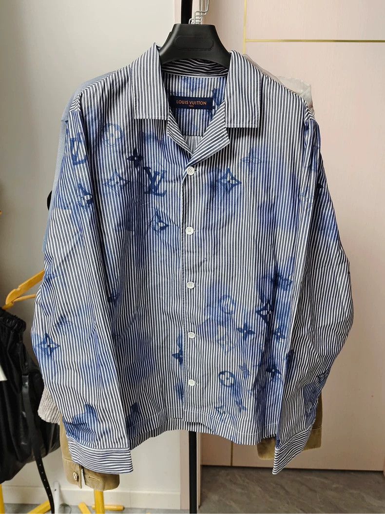 Louis Vuitton Ink striped denim shirt 2503-Nextarrow
