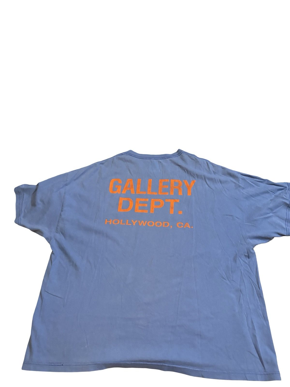 Gallery Dept. Gallery Dept. Blue Red Souvenir Logo T shirt Size US XXL / EU 58 / 5 - 2 Thumbnail