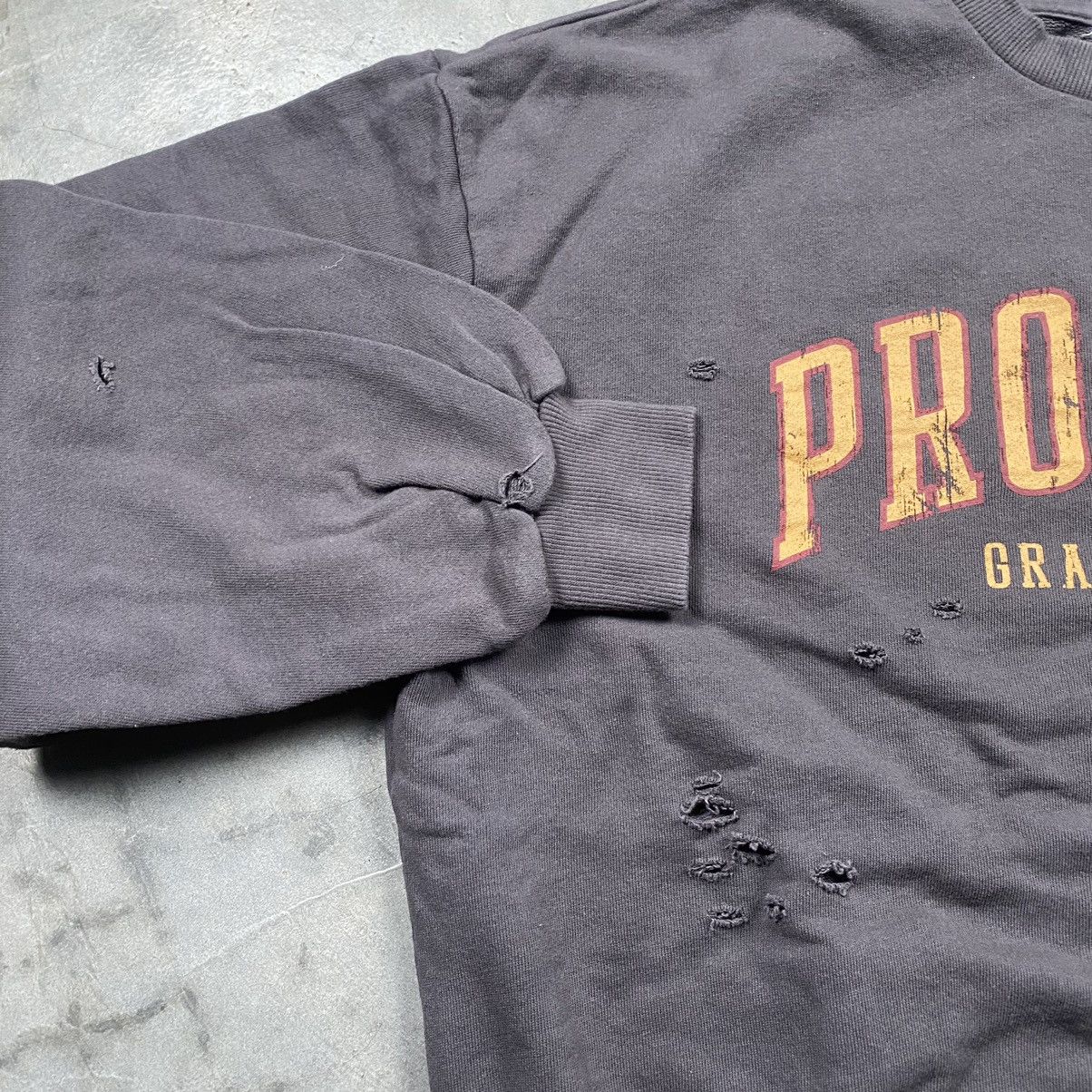 Japanese Brand y2k Grandise Plan Bondage Distressed Crewneck Size US L / EU 52-54 / 3 - 3 Thumbnail