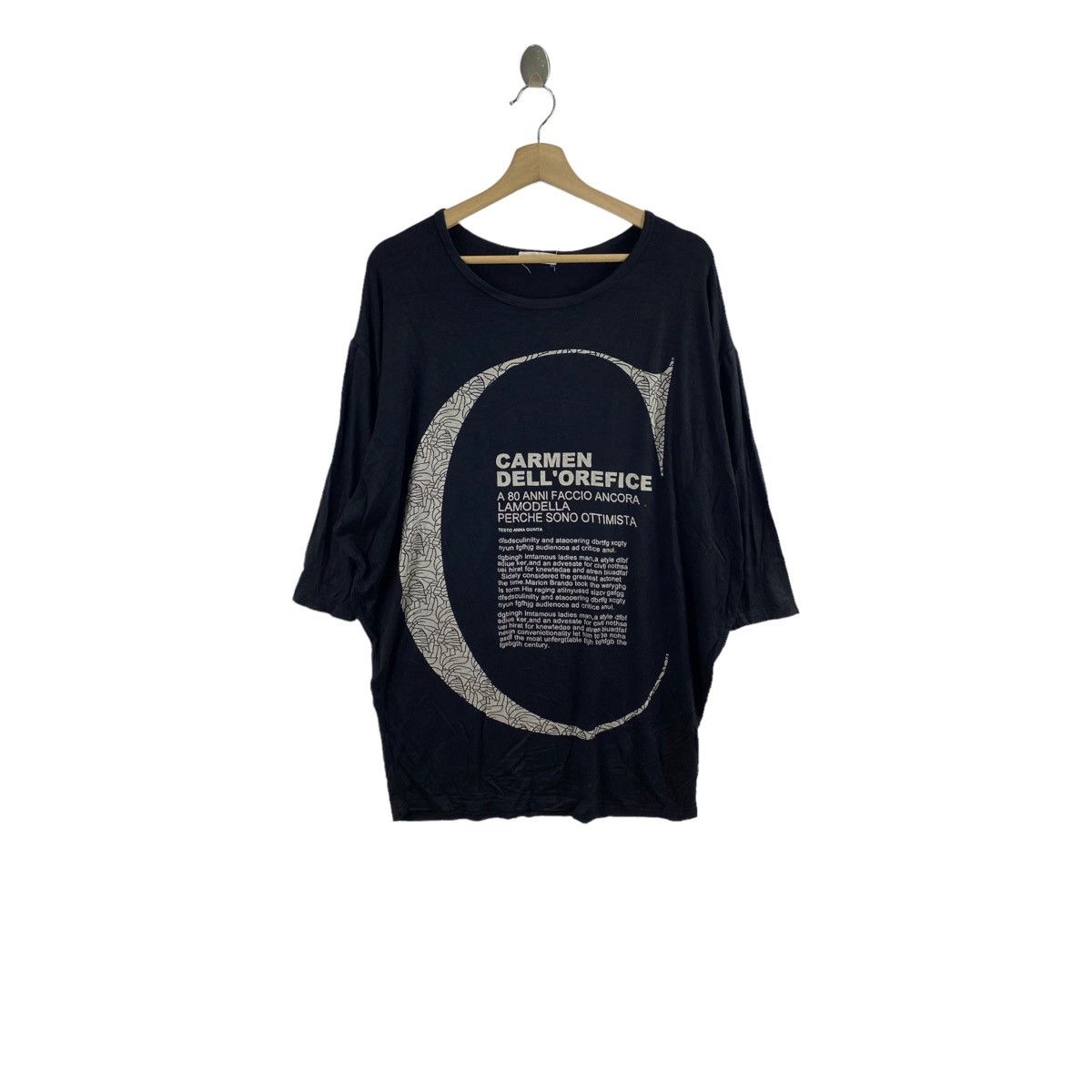 Japanese Brand MEIRIRE Japanese Brand carmen Dell'orefice Print Oversize Size M / US 6-8 / IT 42-44 - 1 Thumbnail