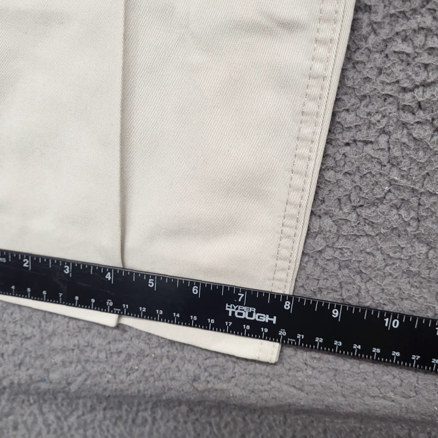 Camel Red Camel Khaki Pants Men's 30x28 Beige Straight Leg Professional Hemmed Pants Mens Size 30x28 Khaki Beige Straight Leg Casual Workwear Travel Size US 30 / EU 46 - 6 Thumbnail