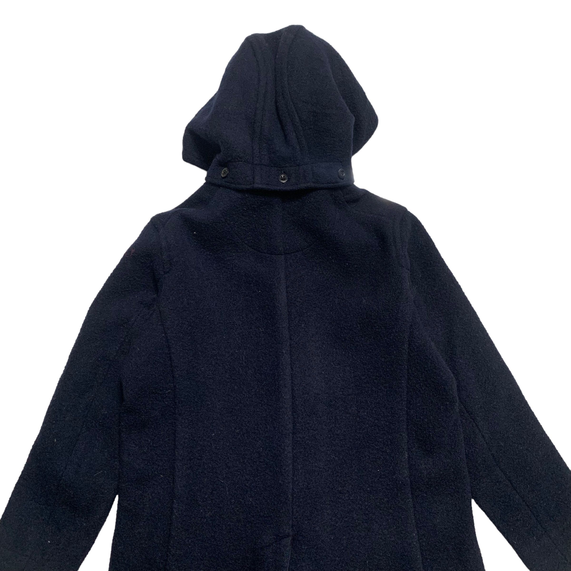 Danton Danton Hooded Wool Long Jacket Size US S / EU 44-46 / 1 - 9 Thumbnail