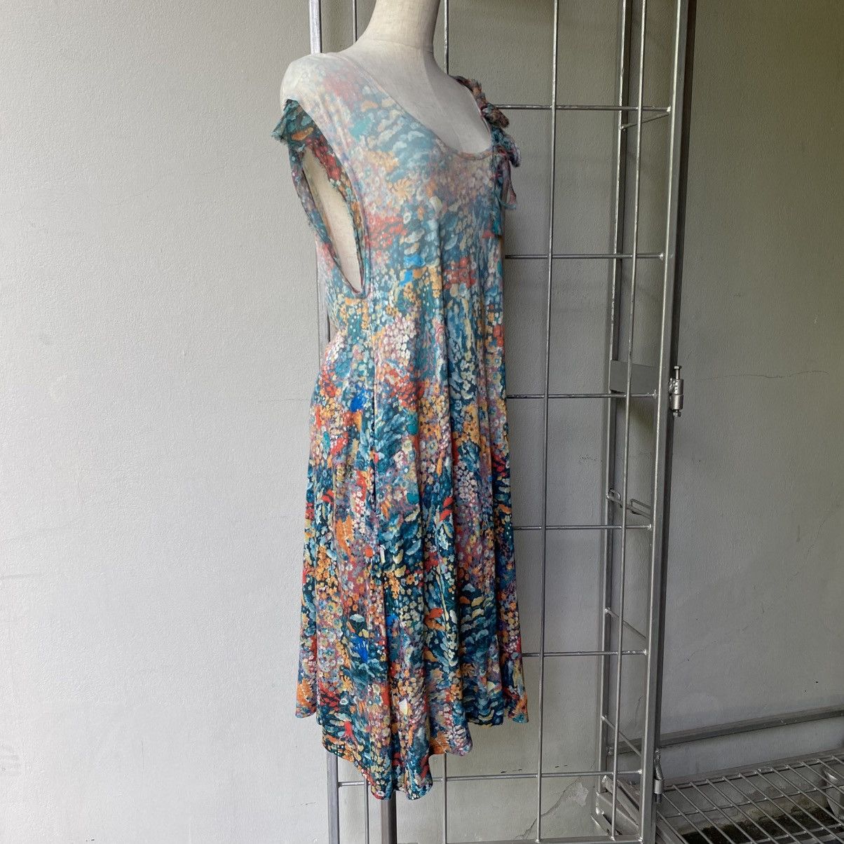 Tsumori Chisato Tsumori Chisato Floral Ruffle Strap Maxi Dress Size XS / US 0-2 / IT 36-38 - 1 Thumbnail