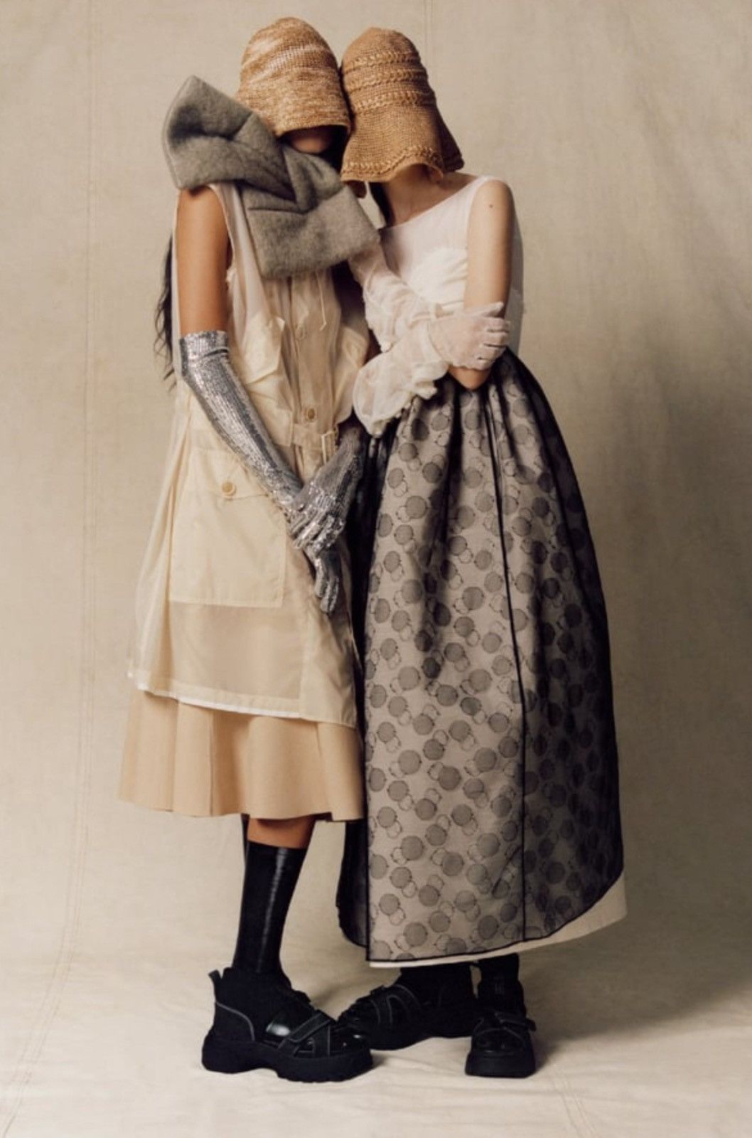 Maison Margiela Maison Margiela Resort 2022 High Waisted Pleated Maxi Skirt Size 27" / US 4 / IT 40 - 7 Thumbnail