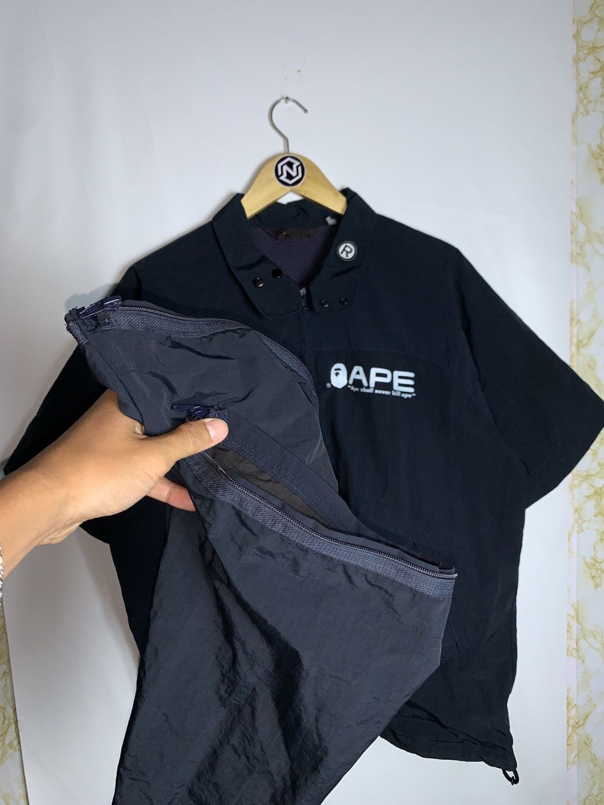 Bape OG A bathing ape windbreaker Size US M / EU 48-50 / 2 - 4 Thumbnail