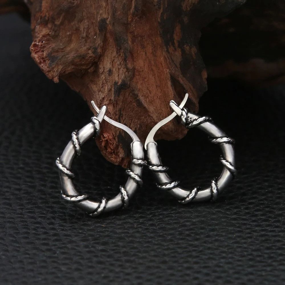 Japanese Brand × Vintage Circle Earrings Size ONE SIZE - 1 Thumbnail