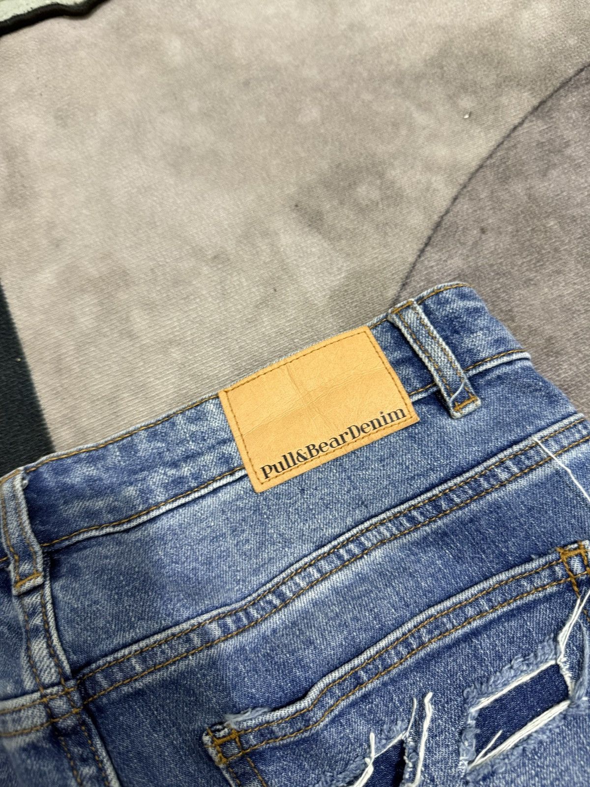 Pull & Bear PULL&BEAR IFSIXWASNINE DENIM PANTS Size US 30 / EU 46 - 7 Thumbnail