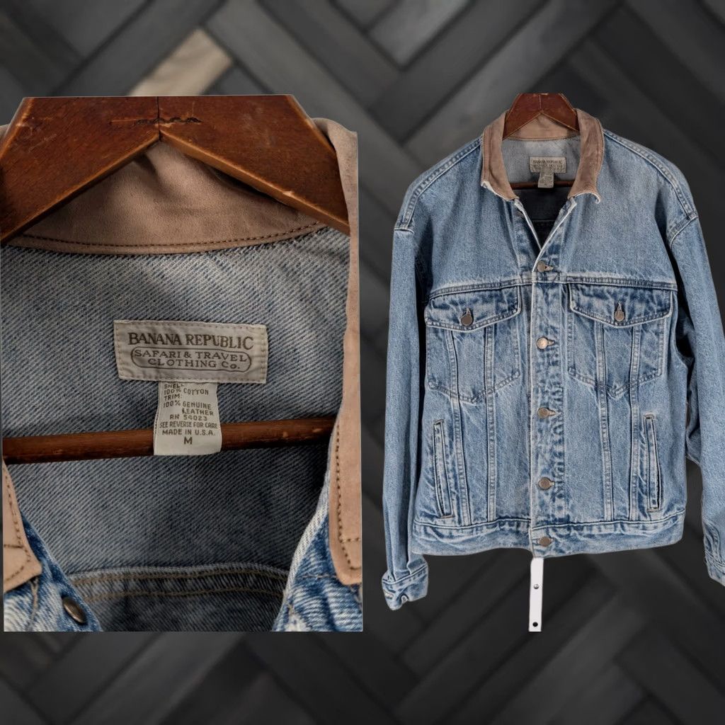 Banana Republic VINTAGE Banana Republic Trucker Jacket | Grailed