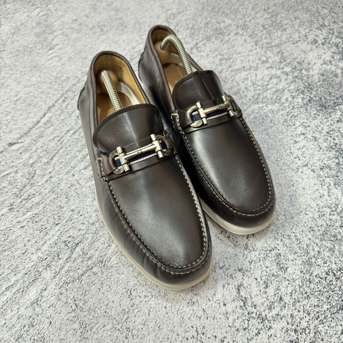 Salvatore Ferragamo Salvatore Ferragamo Mens Loafers US10 UK9 EU43 28cm Size US 10 / EU 43 - 3 Thumbnail