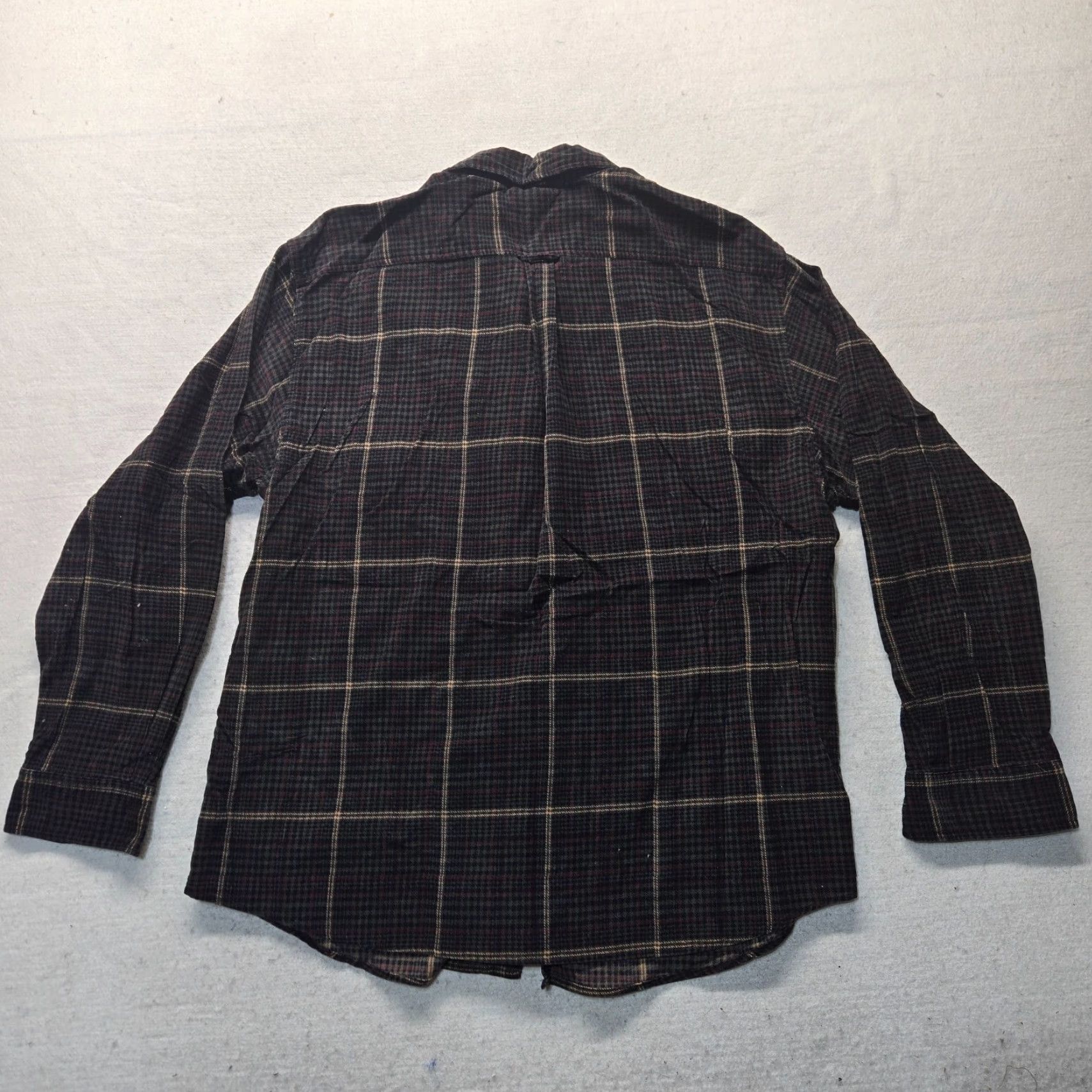 Vintage VINTAGE Knightsbridge Shirt Black Plaid Flannel Button-Up Adult XL Knit/Cotton Casual Workwear Men’s XL Plaid 90s? (No extra) Size US XL / EU 56 / 4 - 8 Thumbnail