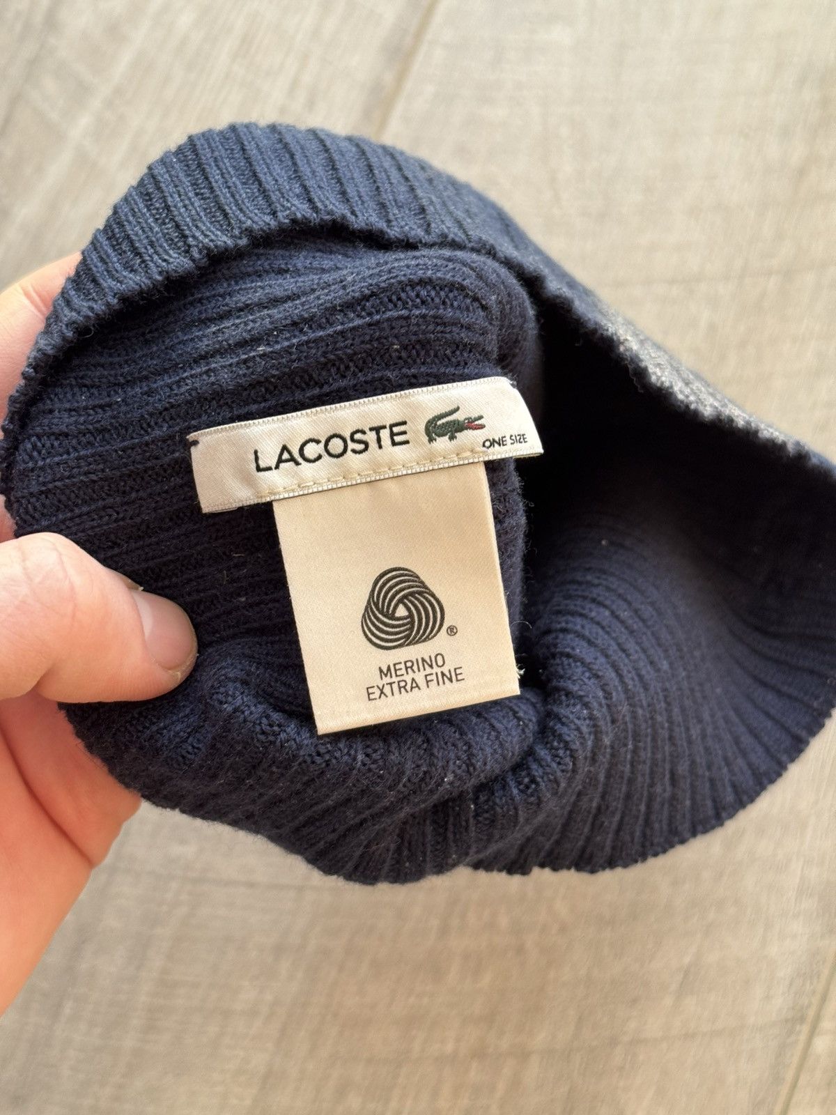 Lacoste Vintage Lacoste Hat Winter Wool Size ONE SIZE - 5 Thumbnail