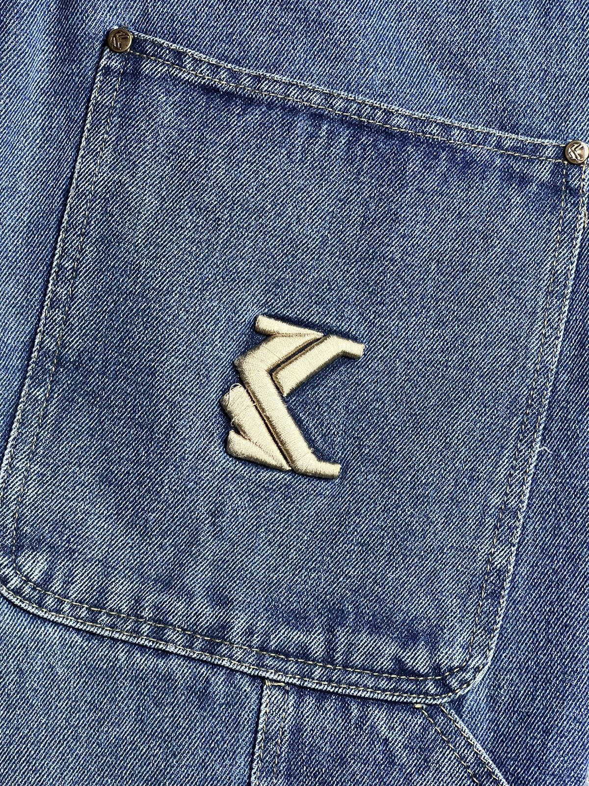 Karl Kani Karl Kani Jeans Dark Wash Denim Cargo Pants Size US 36 / EU 52 - 8 Thumbnail
