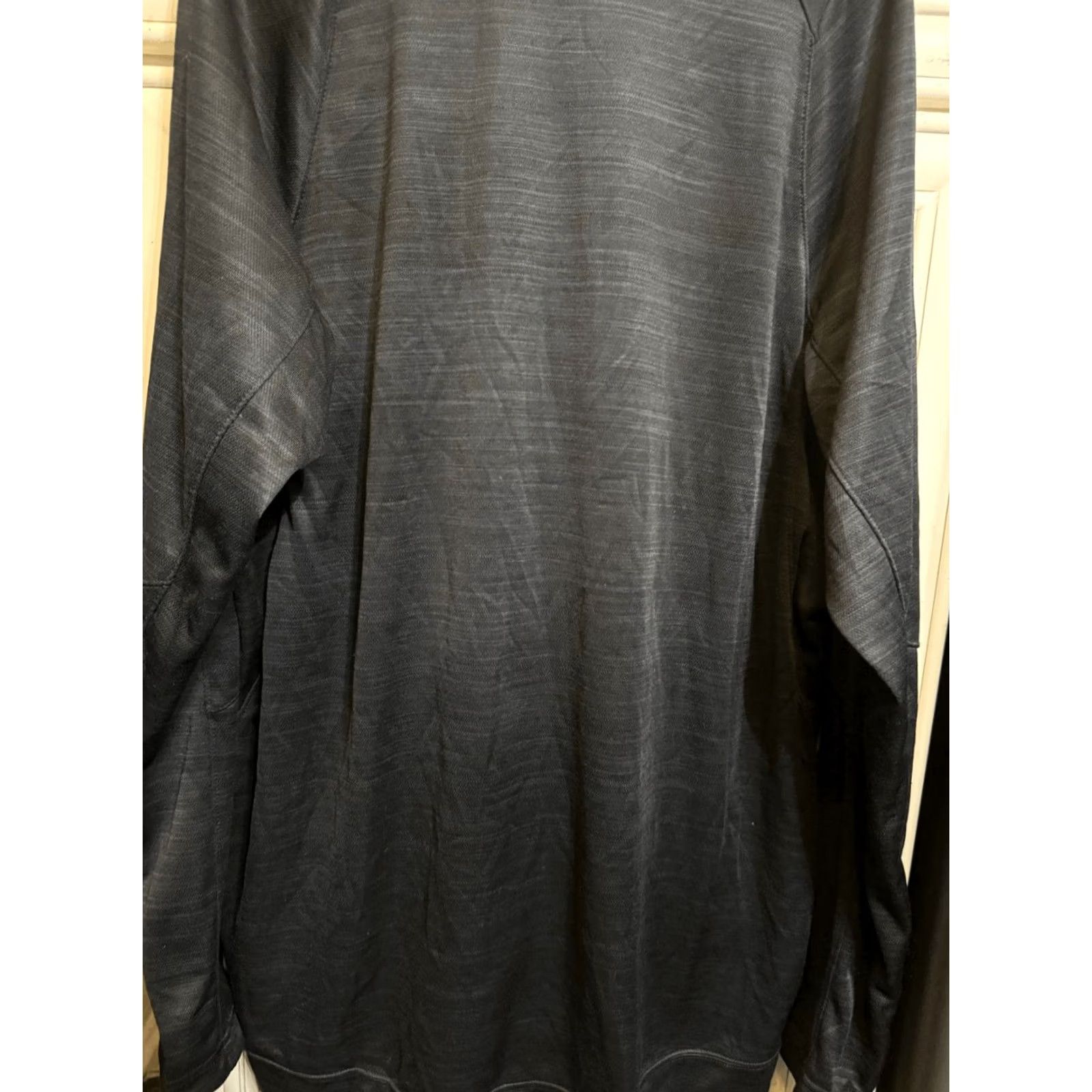 Nike Nike Dri-FIT Lightweight Long Sleeve Full Zip Jacket XLT Men Black Size US XL / EU 56 / 4 - 7 Thumbnail