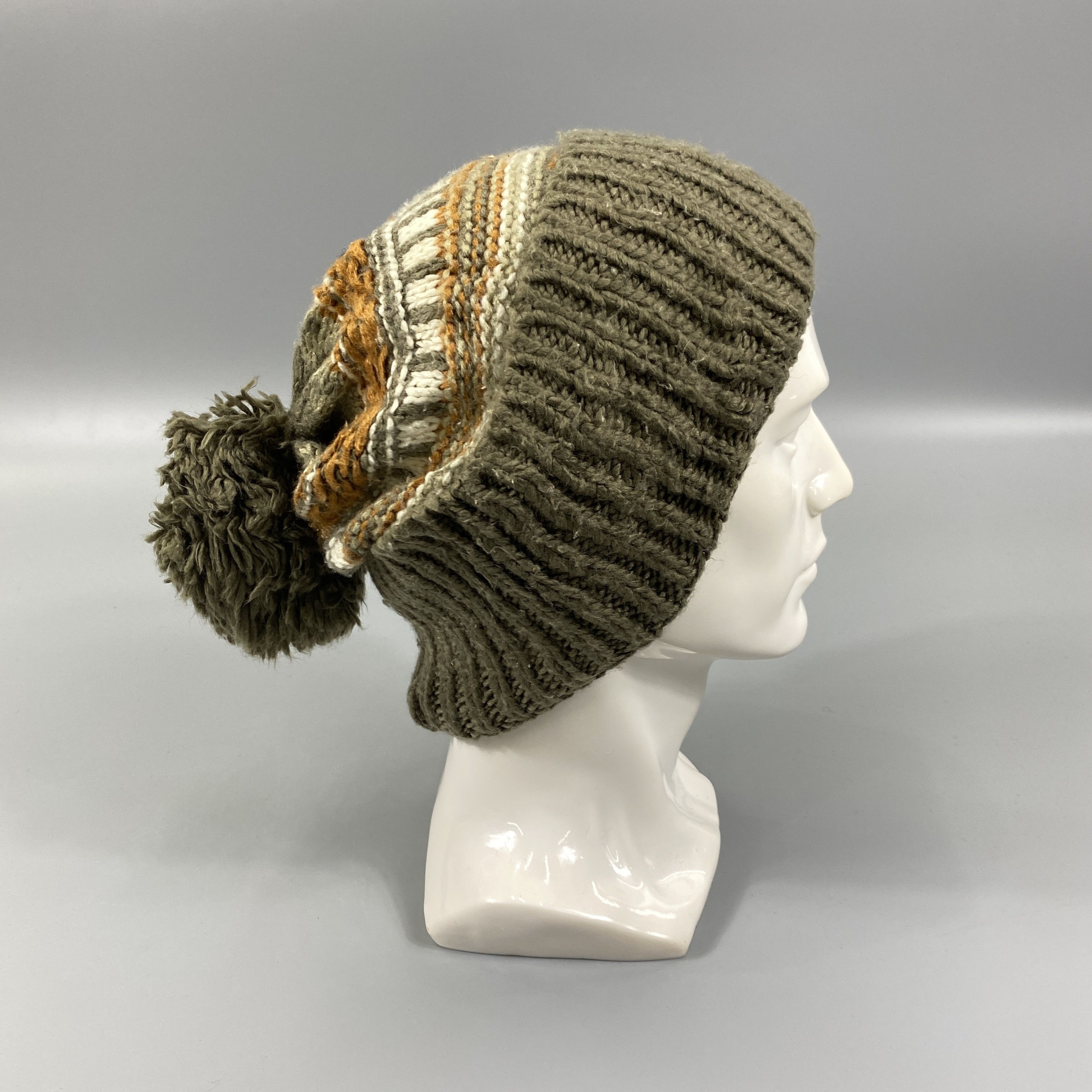 Japanese Brand Columbia Knitted Beanie Hats -BN1043 Size ONE SIZE - 3 Thumbnail