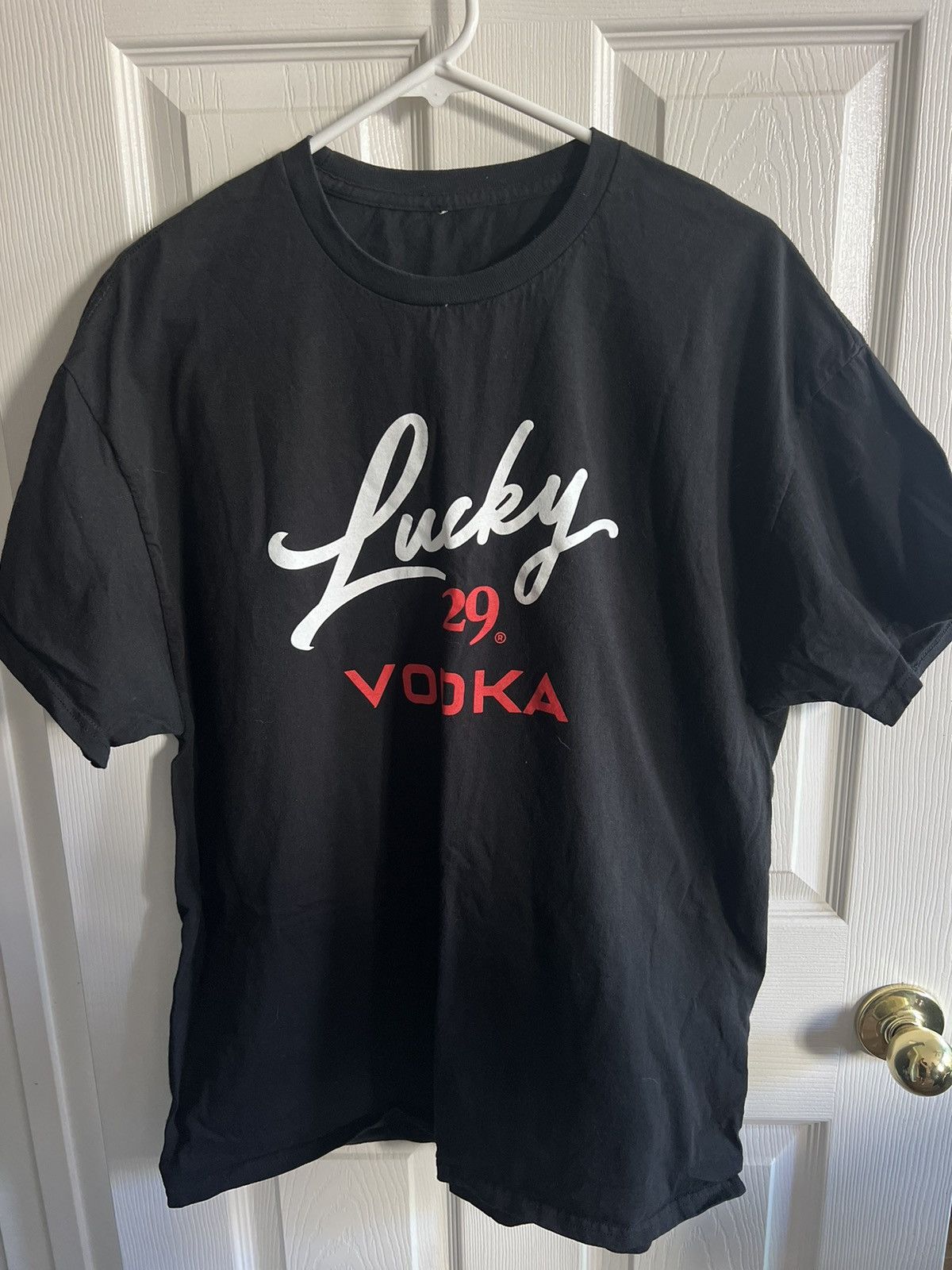 Vintage Lucky vodka vintage tee Size US L / EU 52-54 / 3 - 1 Thumbnail
