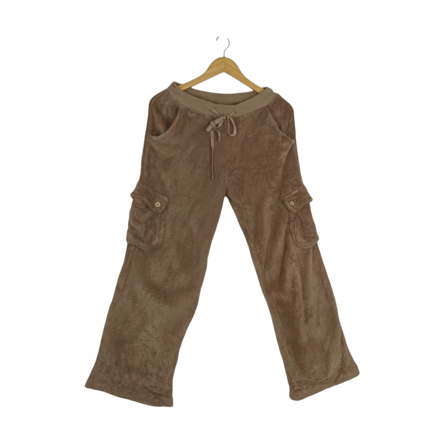 Japanese Brand Vintage Japan Fleece Cargo Sweat Pant Size US 29 - 2 Thumbnail