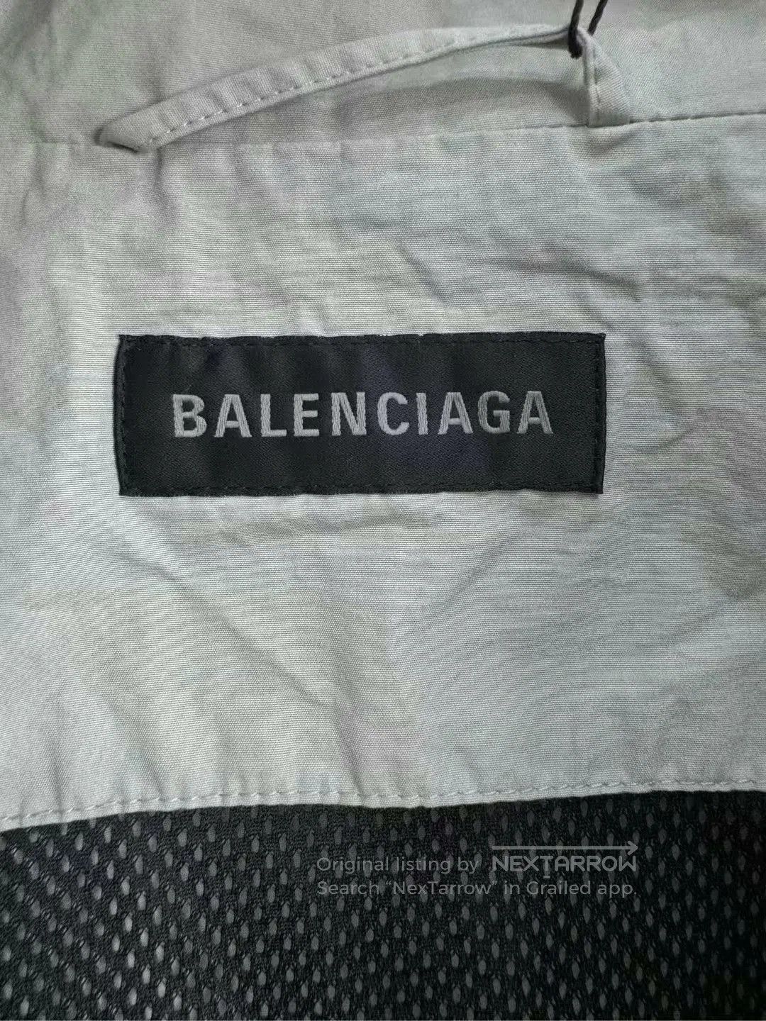 Balenciaga balenciaga patchwork windbreaker jacket in s. Size US S / EU 44-46 / 1 - 3 Thumbnail