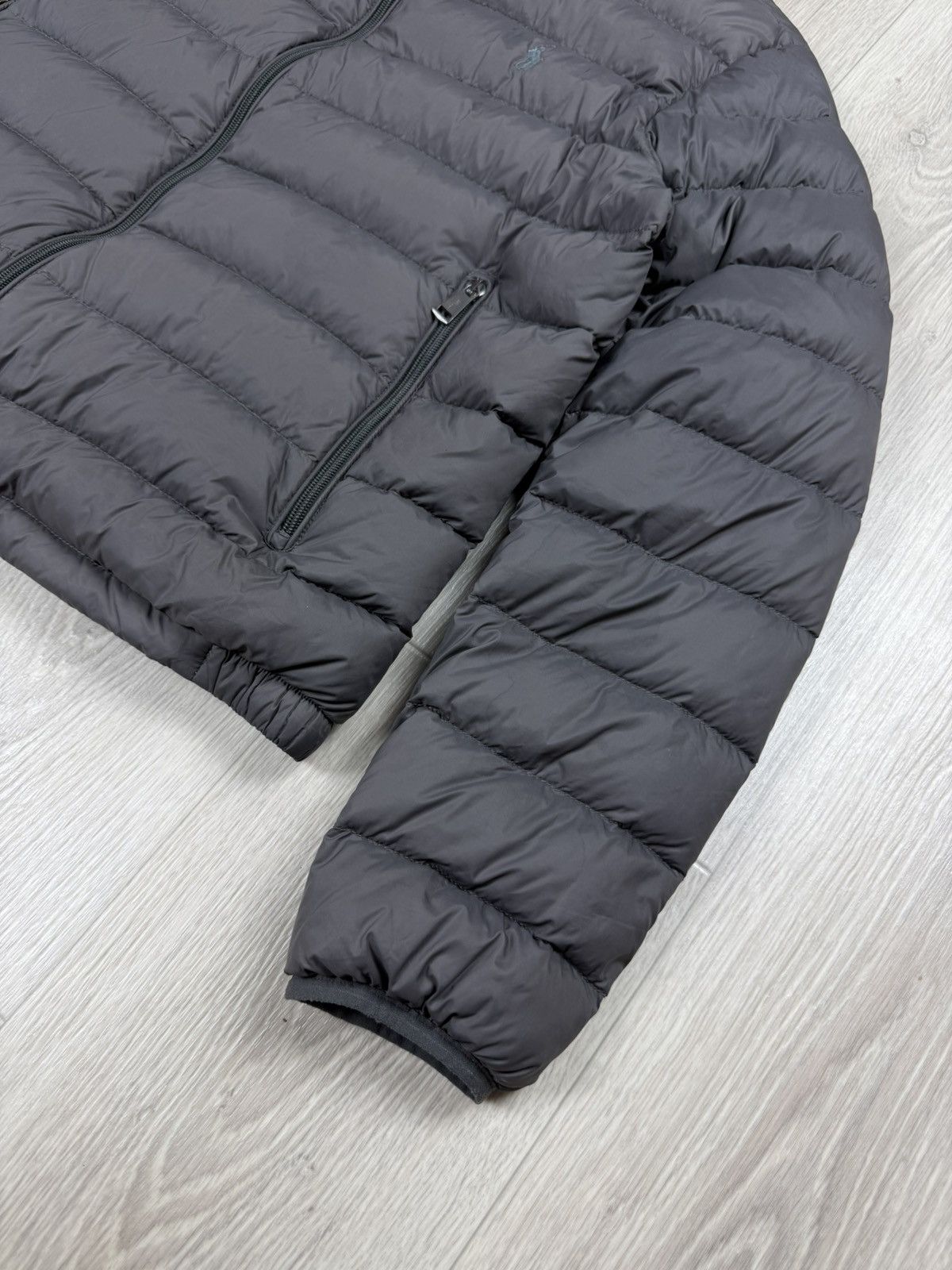 Polo Ralph Lauren Polo Ralph Lauren Women Gray Puffer Down Jacket Size L Size L / US 10 / IT 46 - 4 Thumbnail