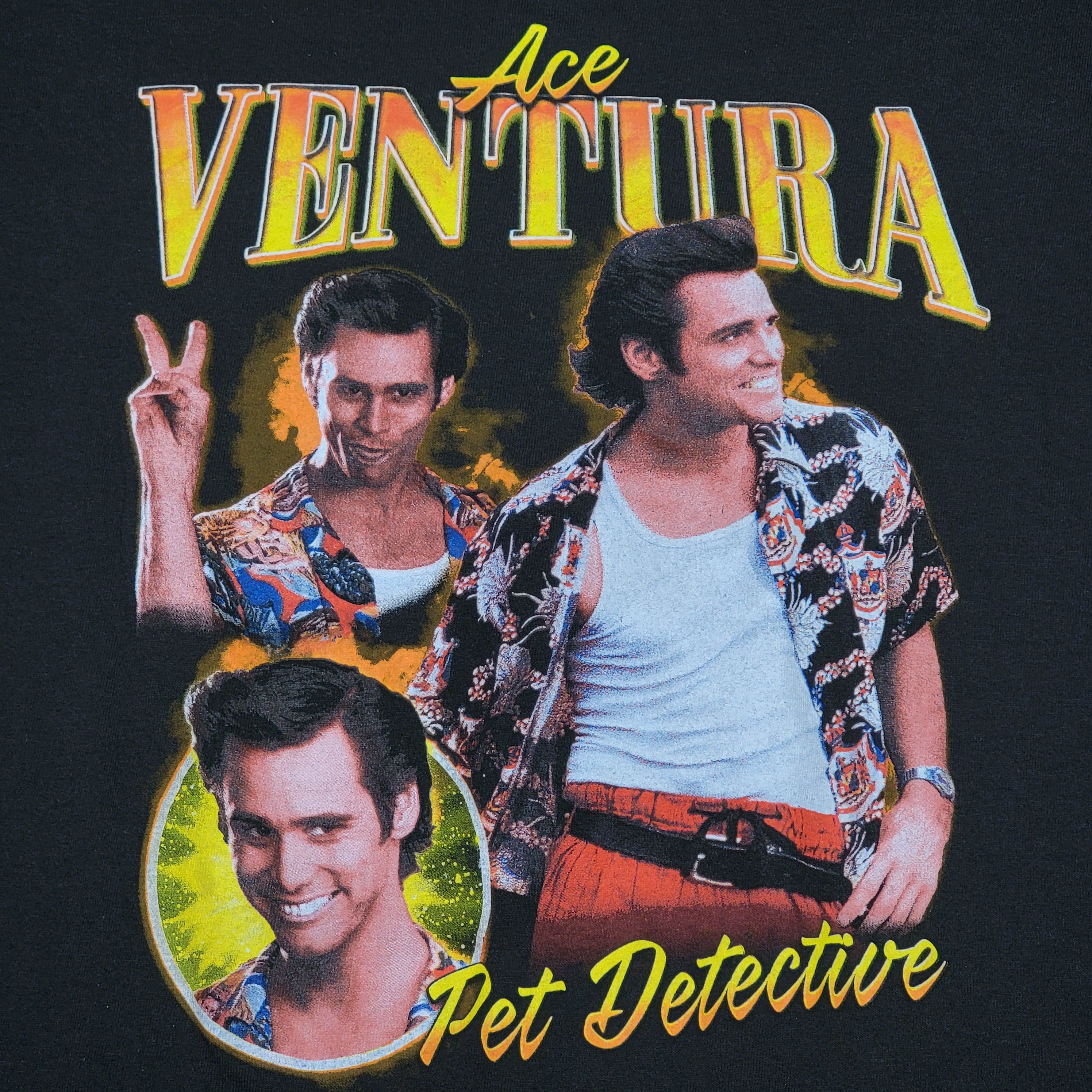Other Ace Ventura Pet Detective SS Black Unisex Tee - Size Medium Size US M / EU 48-50 / 2 - 2 Thumbnail