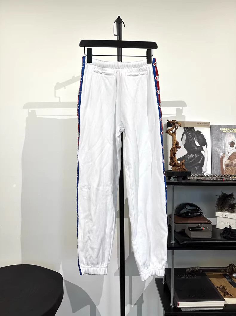 Vetements Vetements x Chompion Embroidered Drawstring Sweatpants, Size US 31 - 1 Thumbnail
